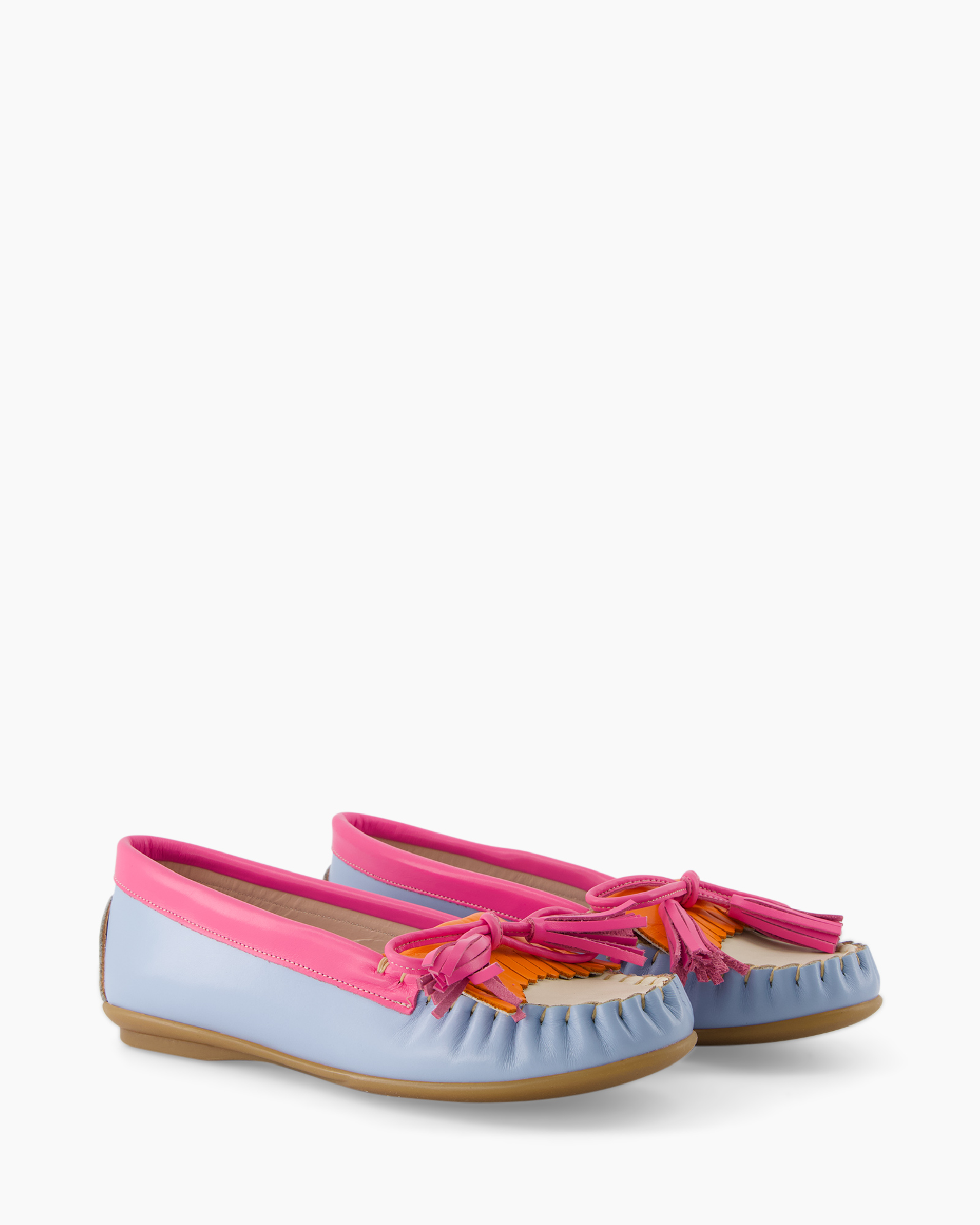 Loafer Freddy Licht Blauw