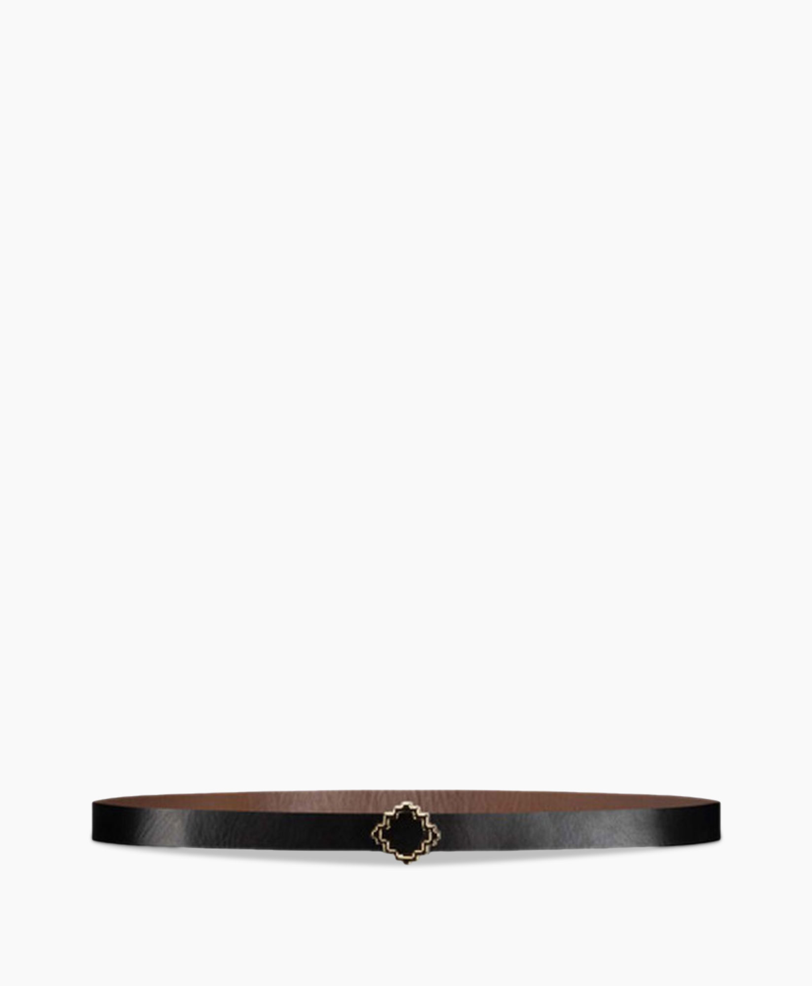 Reversable Ornament Belt Cognac