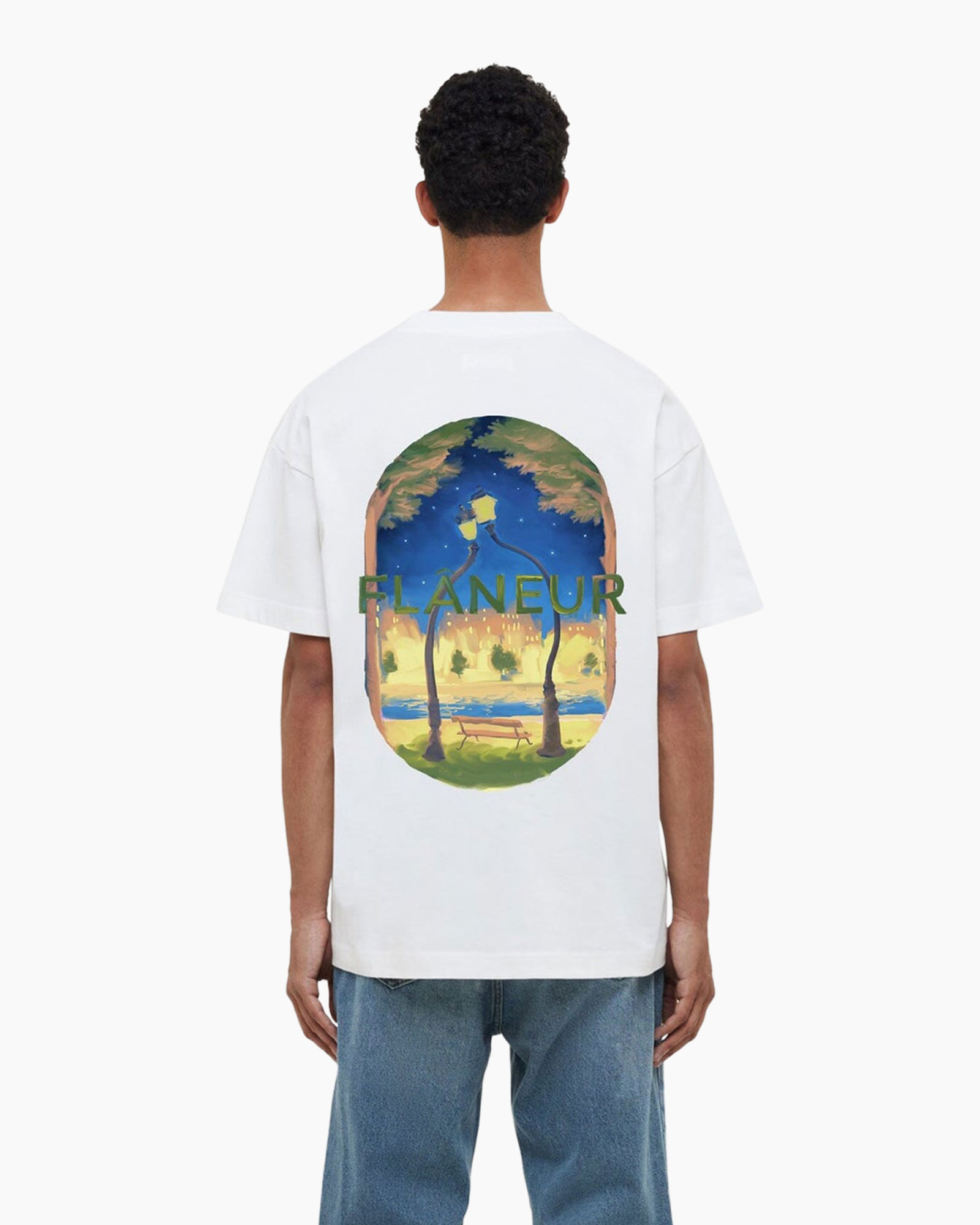T-shirt Korte Mouw Lantern Of Love Tee Wit