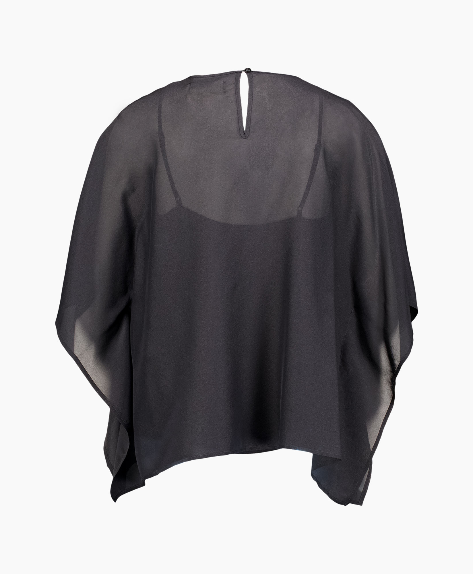 Top Silk Zwart