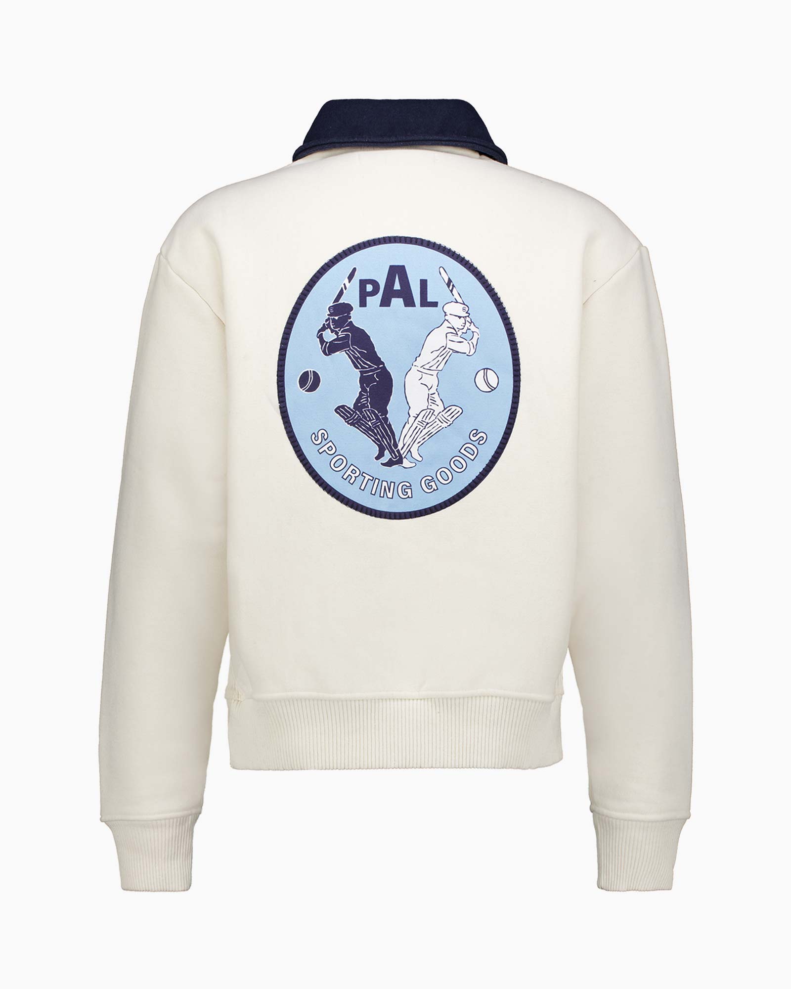 Sweater Batting & Fielding Half Zip Ecru