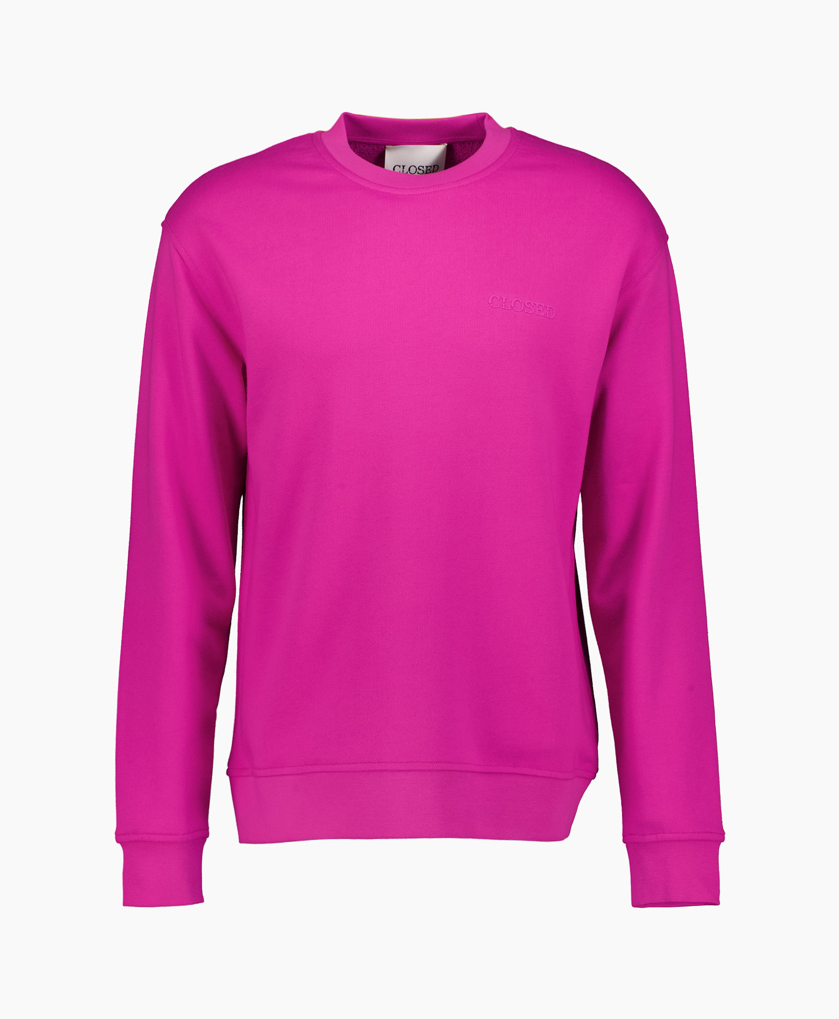 Sweater Logo Crewneck Sweat Roze