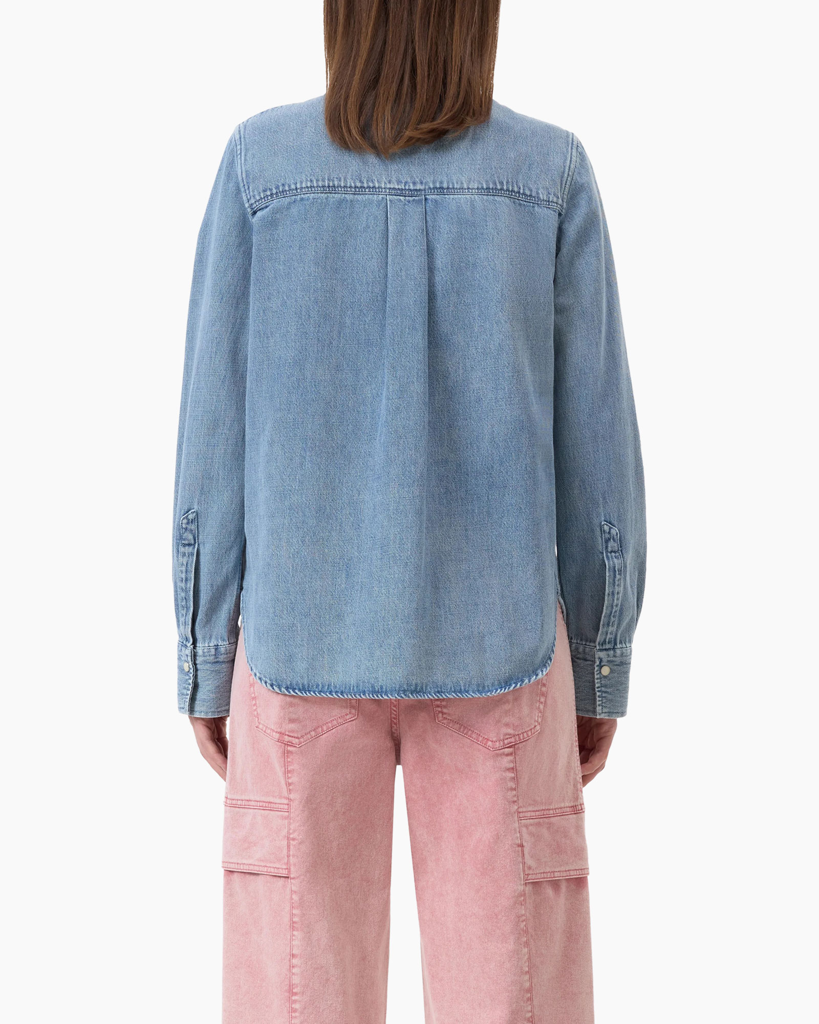 Blouse Classic Licht Blauw