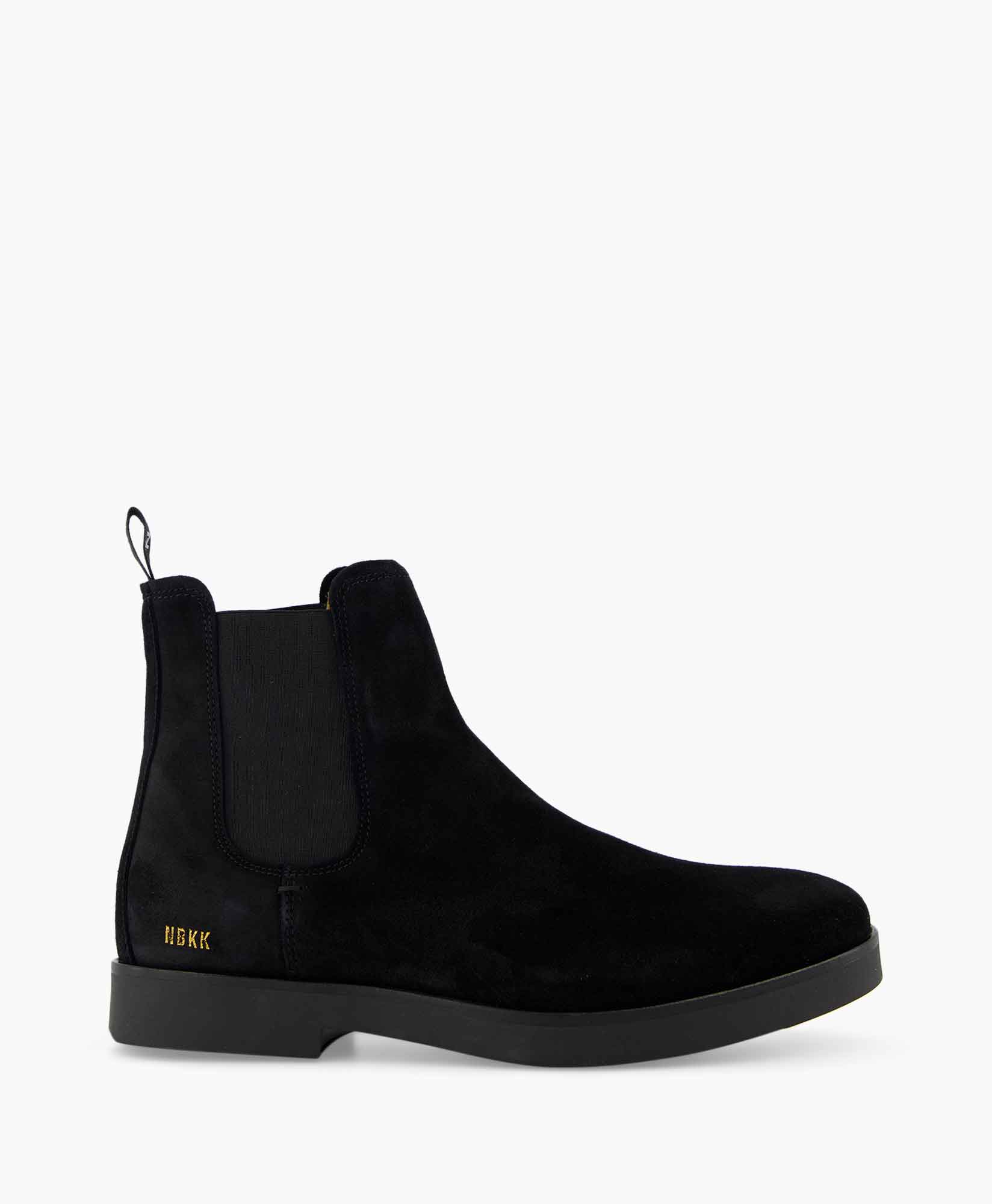 Chelsea Boot Logan Chelsea Suede Ii Zwart