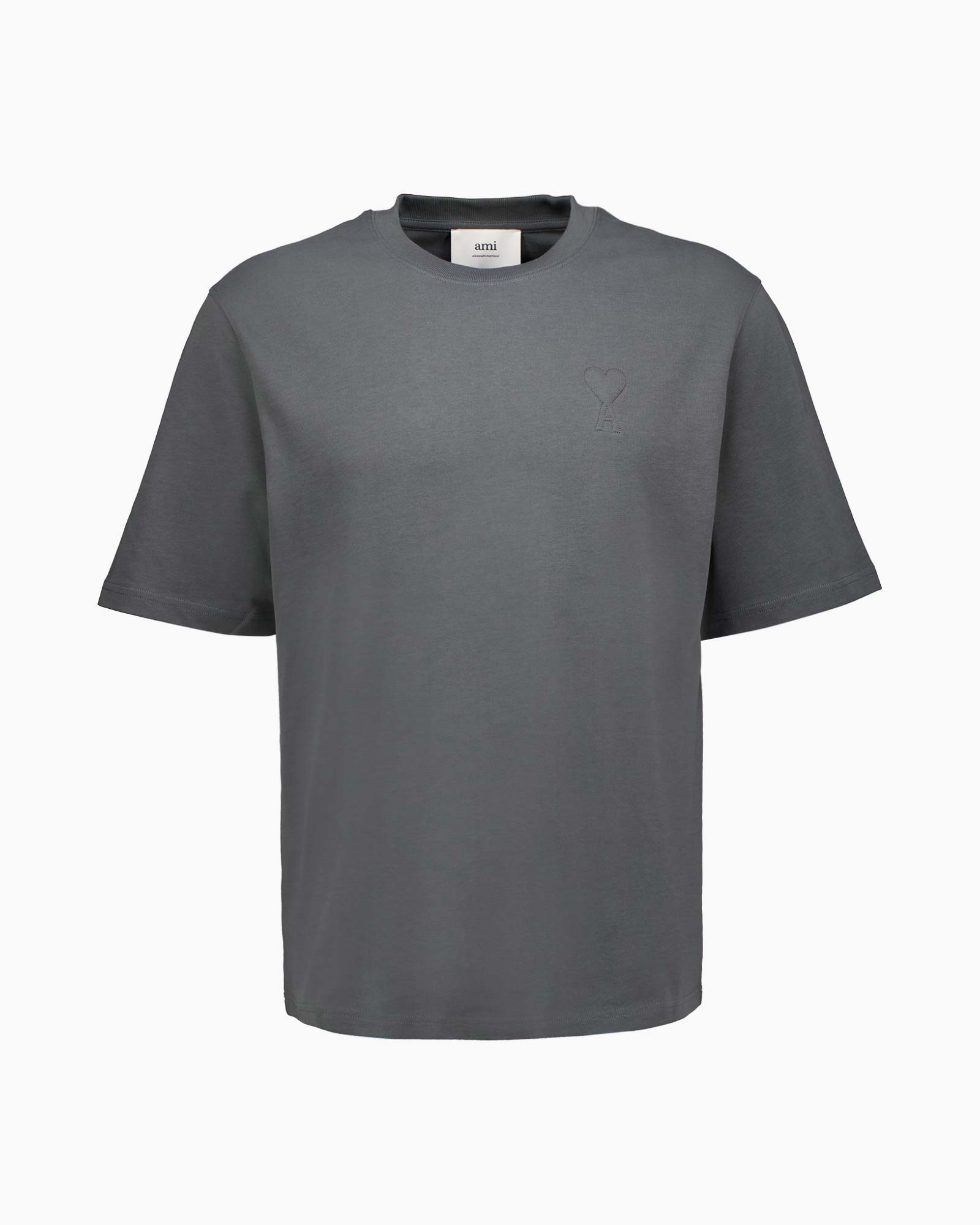 T-shirt Korte Mouw Big Adc Donker Grijs