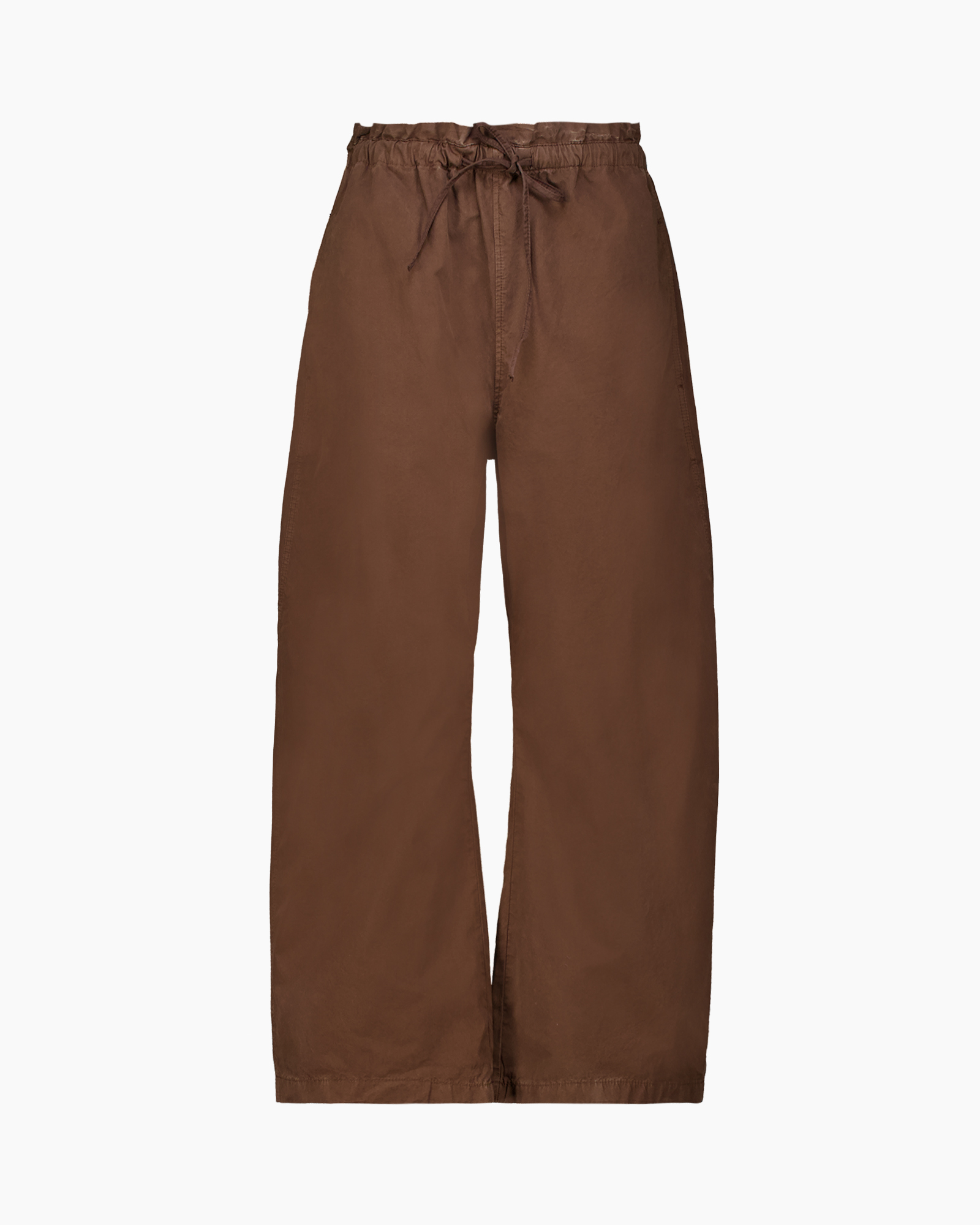 Pantalon Woven Tapered Donker Bruin