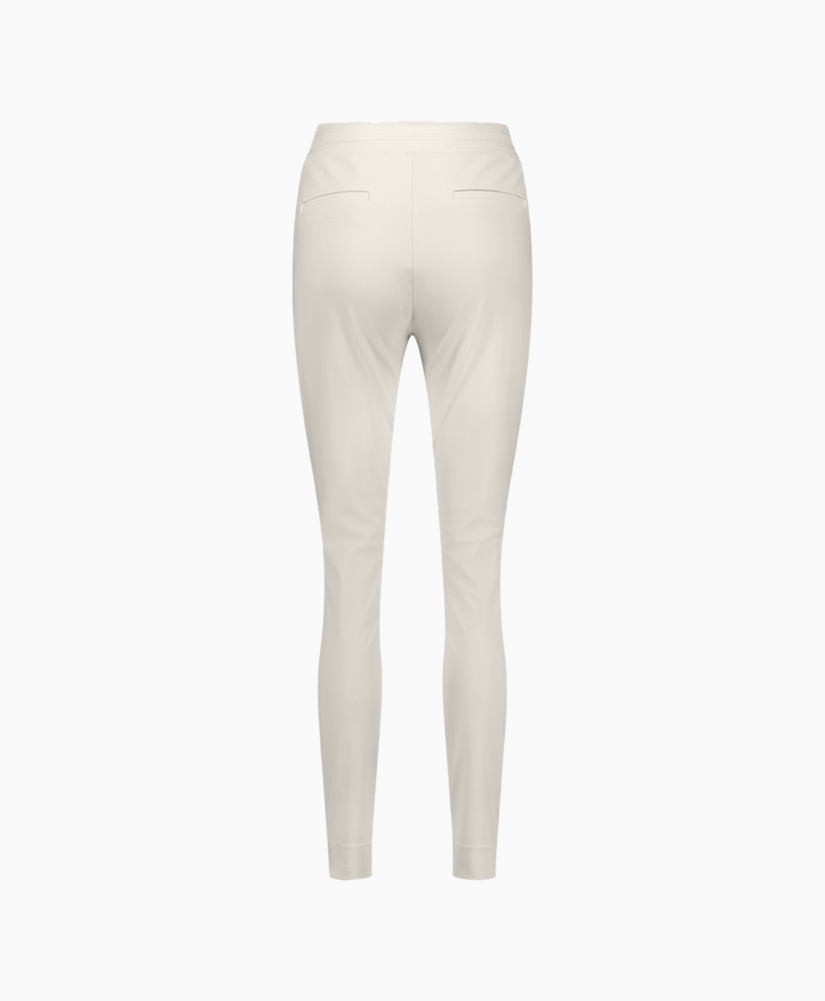 Broek Downstairs Bonded Trousers Off White