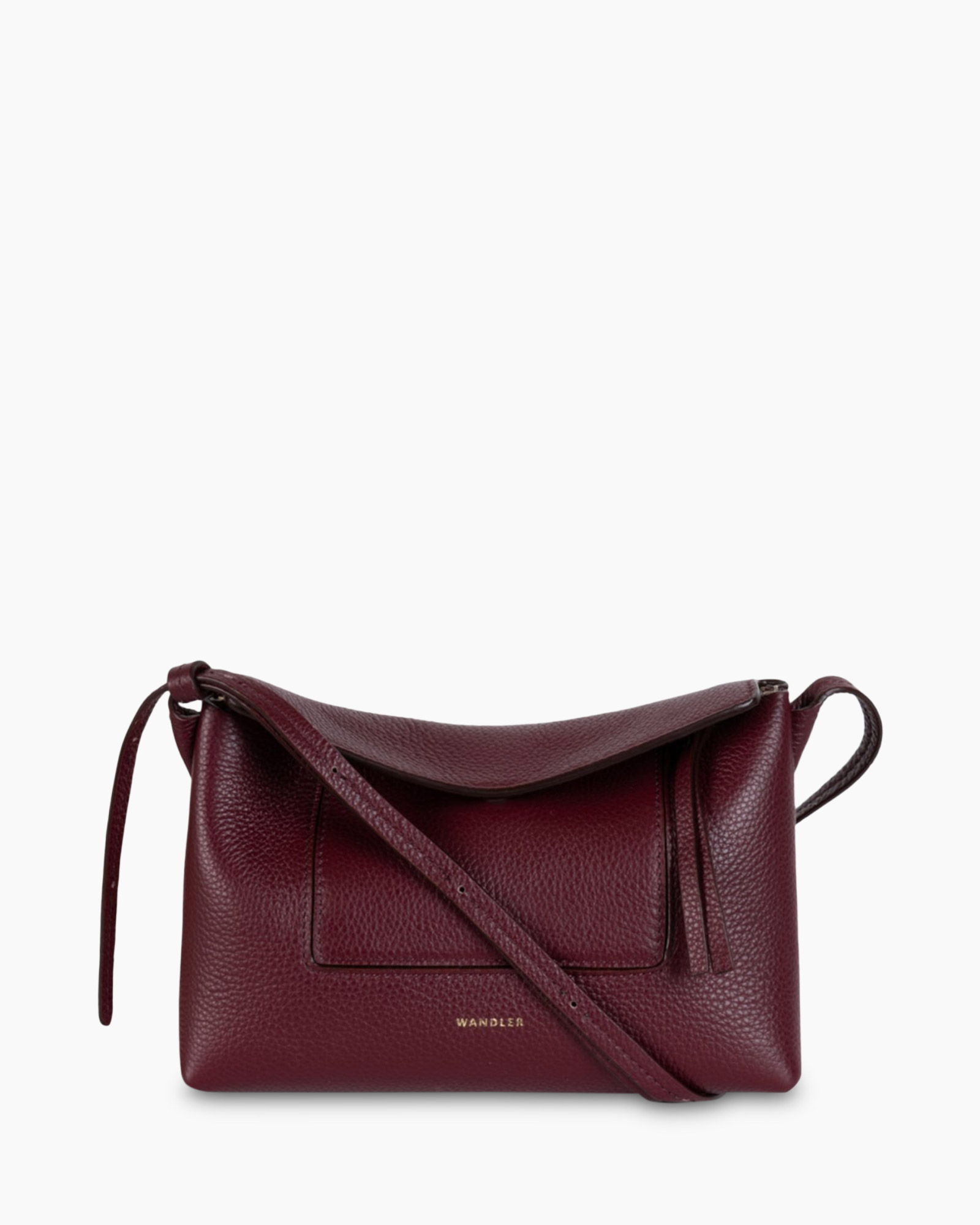 Crossbody Tas Penelope Slouch Mini Aubergine