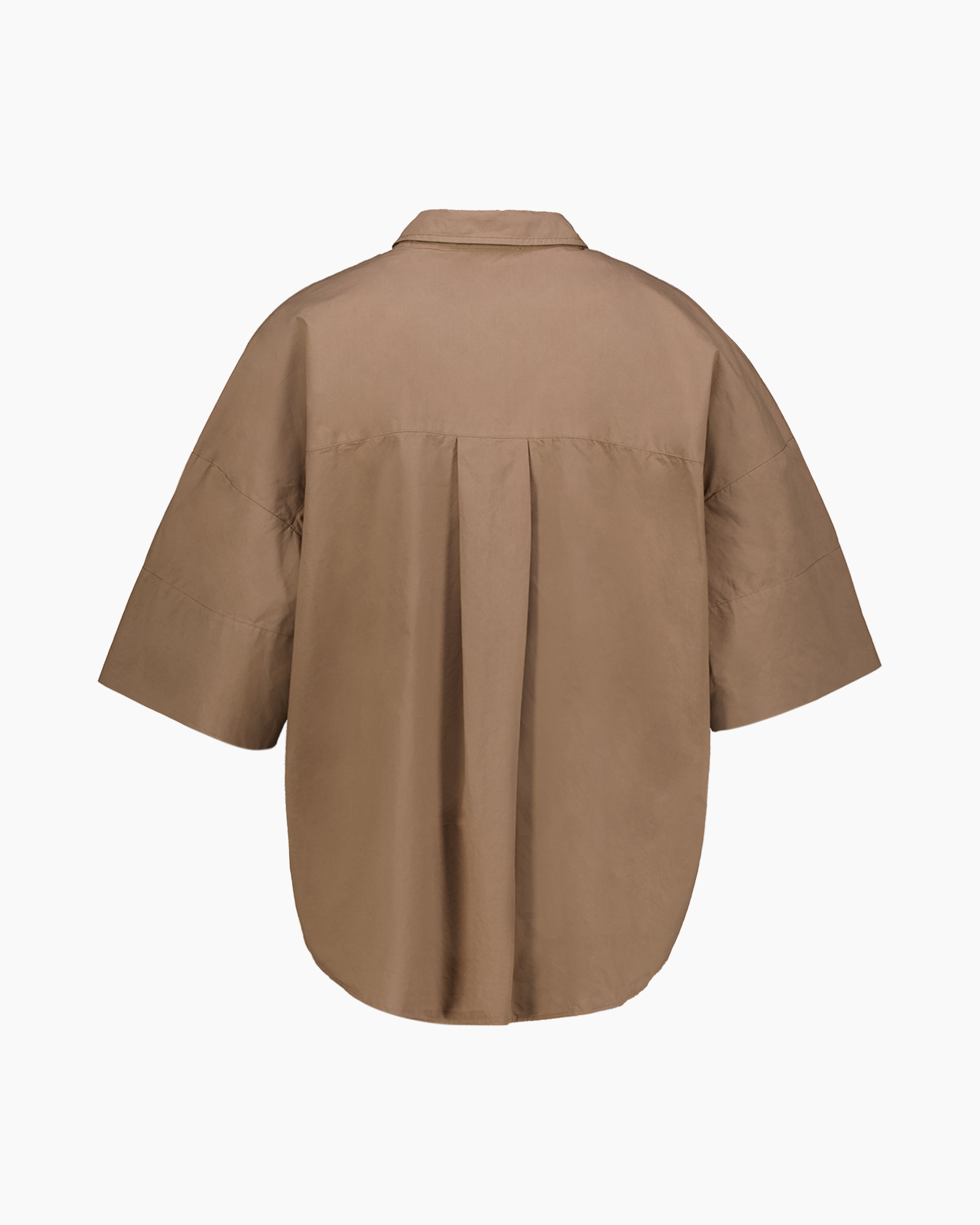 /Shirt, korte mouw, knopen shirt, kraag, zak