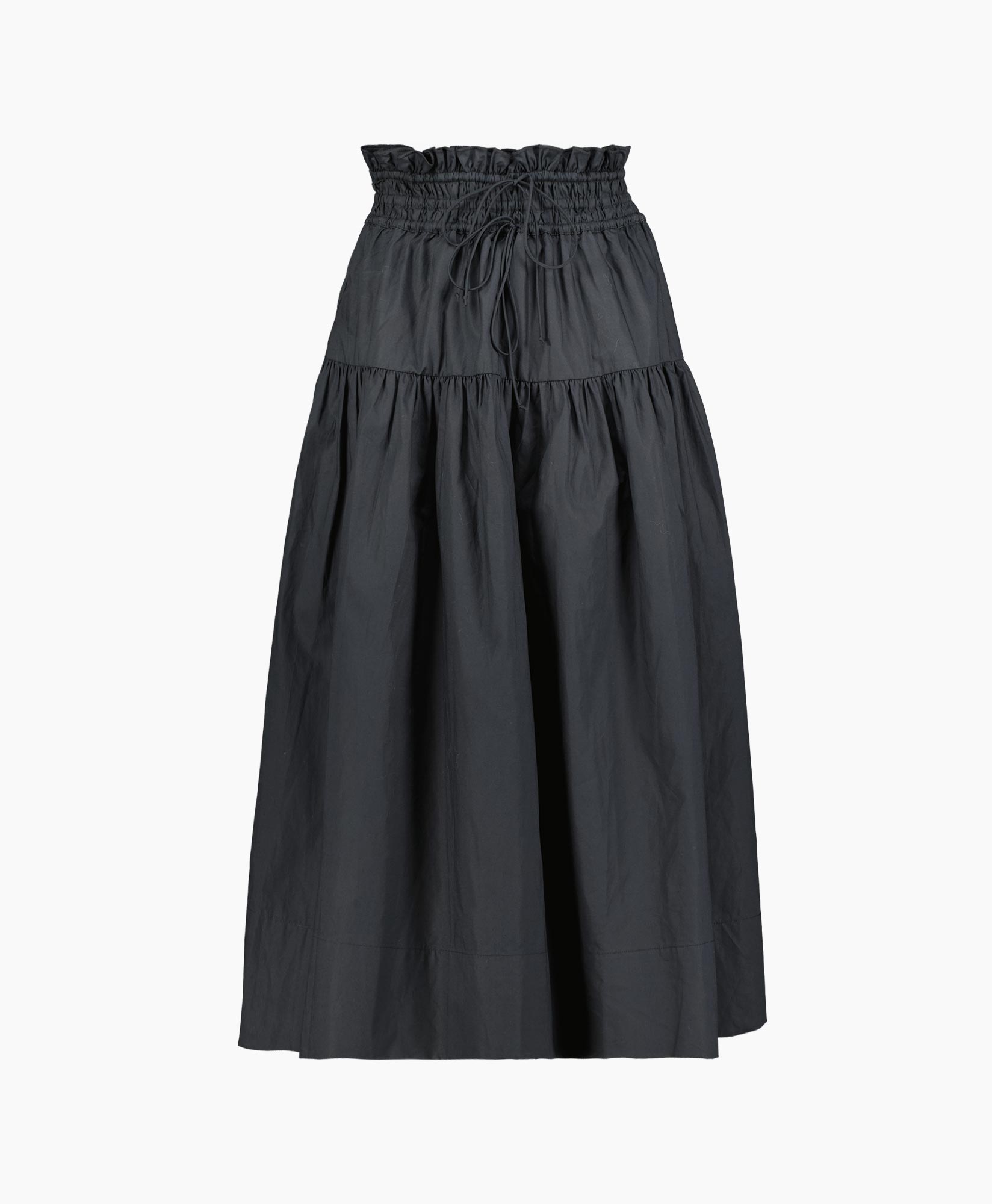 Ulla Johnson Midi Rok Pf230317 Zwart