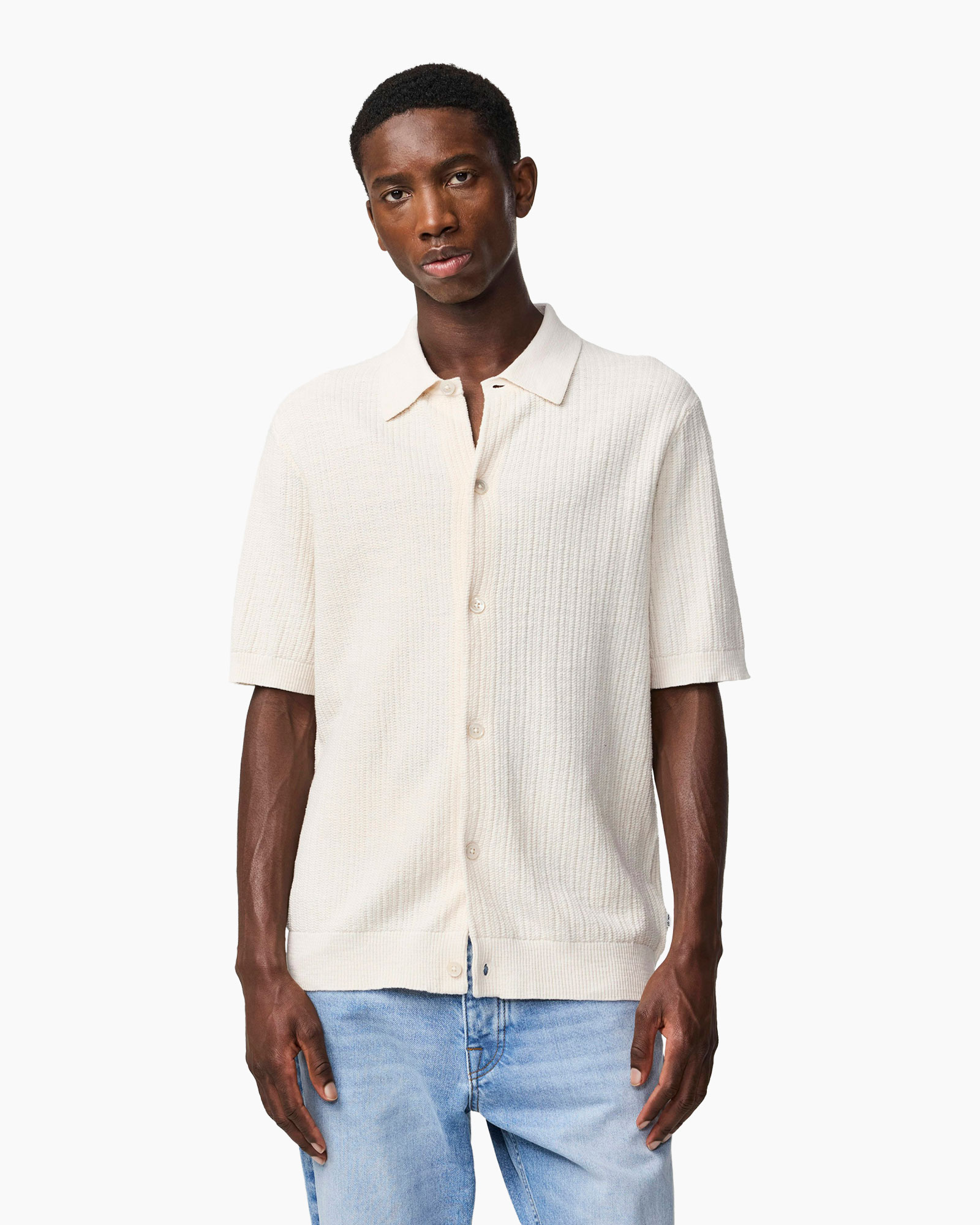 Polo Nolan Cardigan 6695 Ecru