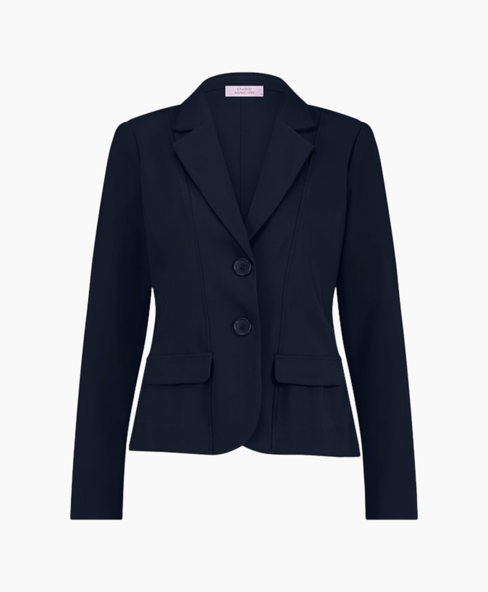 Blazer Bright Bonded Donker Blauw