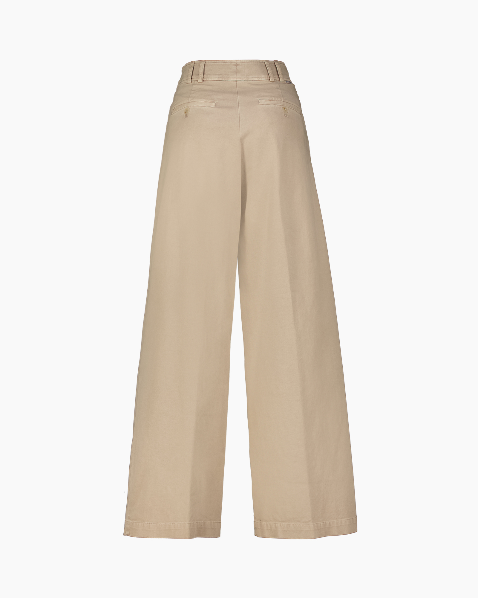 broek, wijdheup, beige, hooge taille, riem