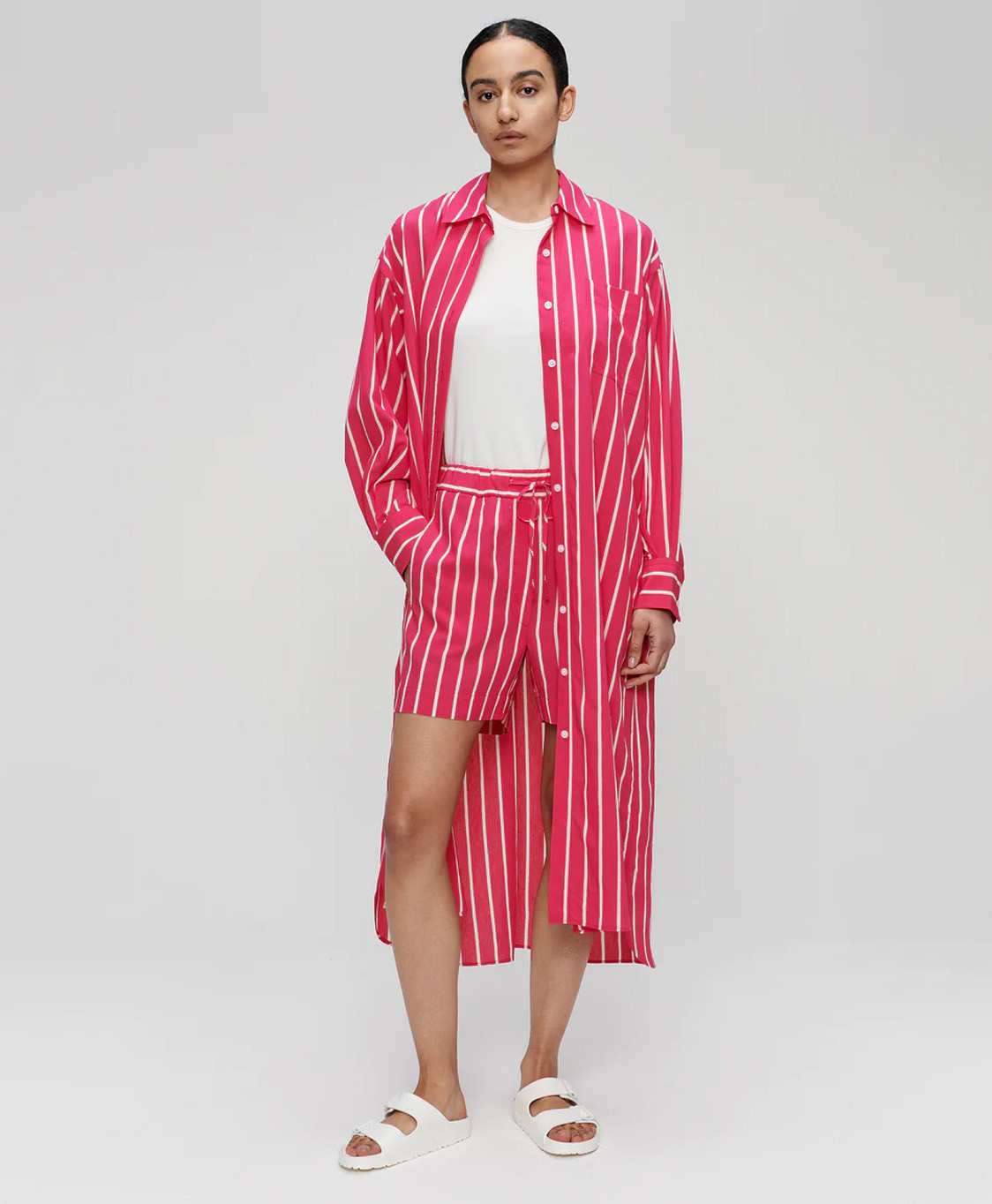Zenggi Midi Jurk R01-1012-714 Pink