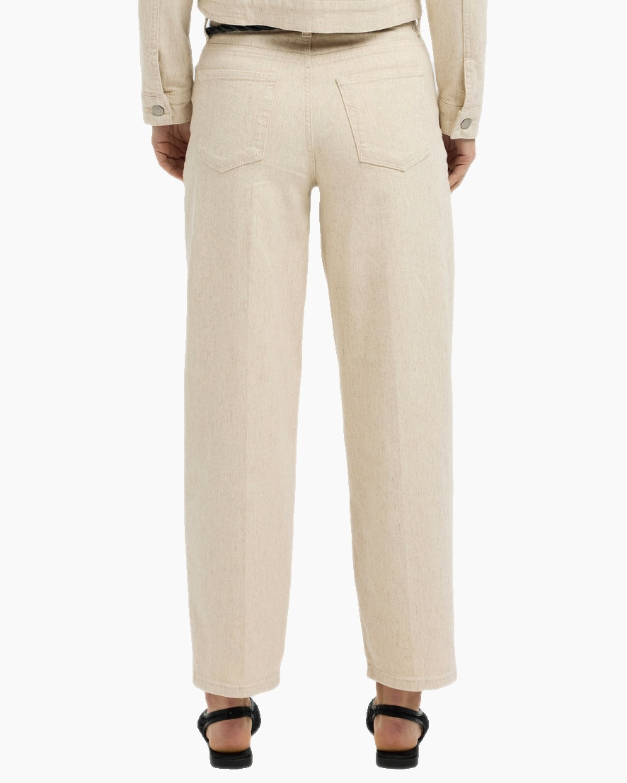 Jeans Una Mw Barrel Jeans Beige