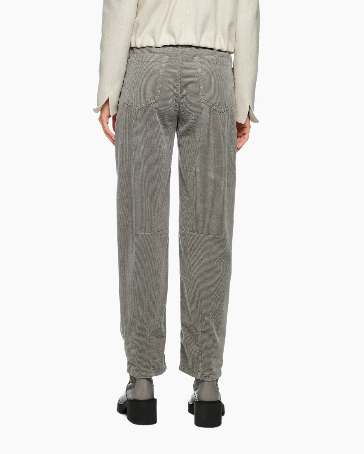 Broek Zp 81.29 W73 midden grijs