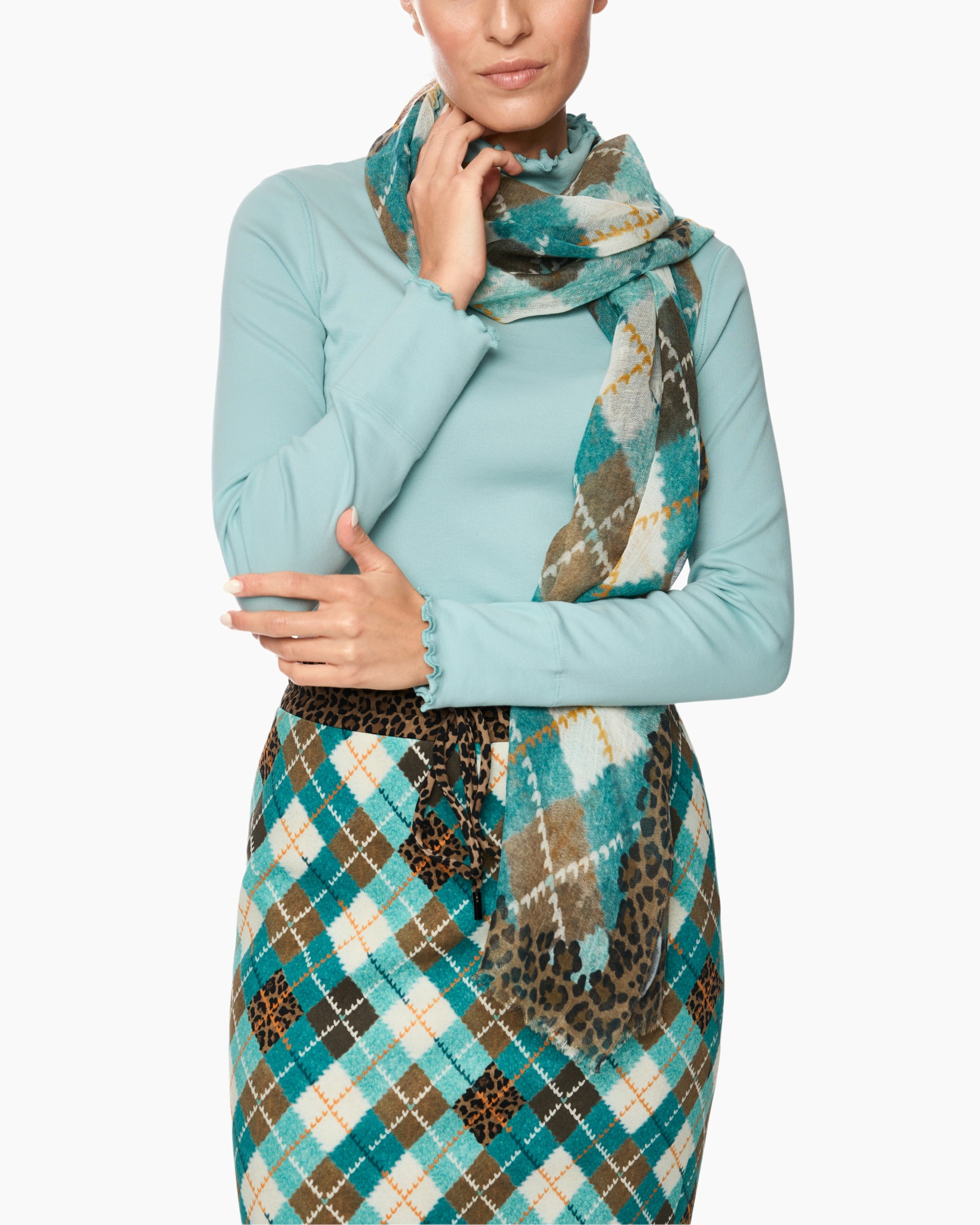 T-shirt Zs 48.43 J50 Groen