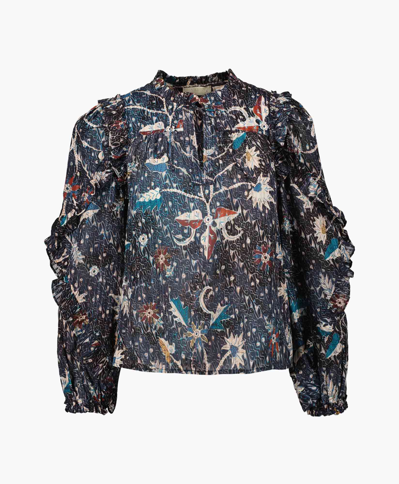Ulla Johnson Blouse Pf230240 Zwart