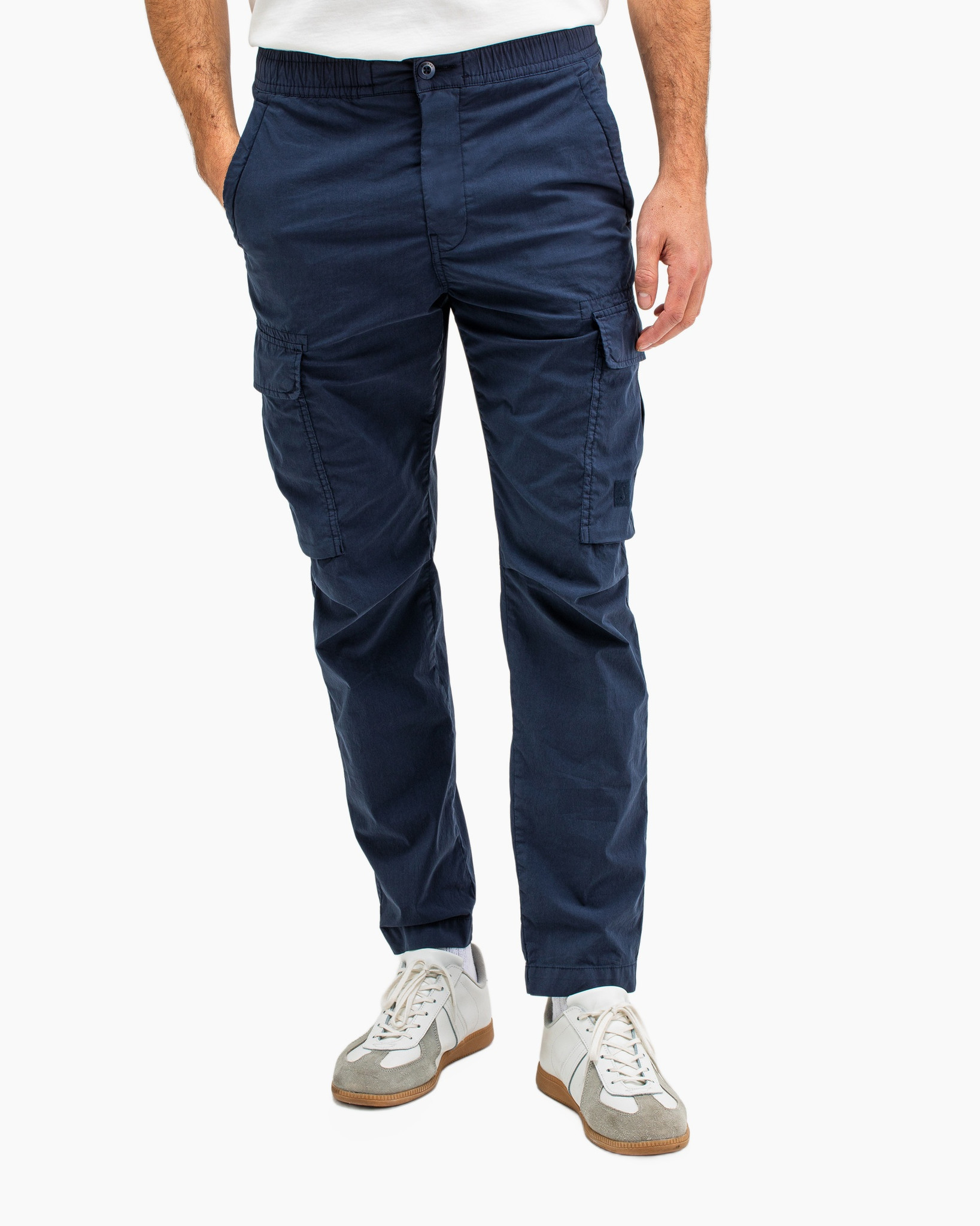 Pantalon Tristan Slim Cargo Blauw