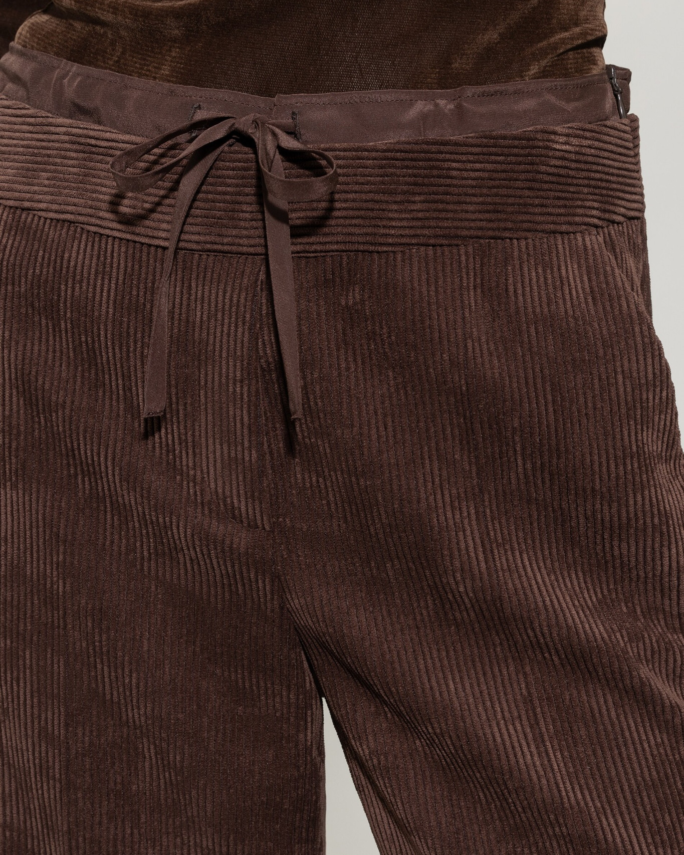 Broek 628848/3556-0 midden bruin