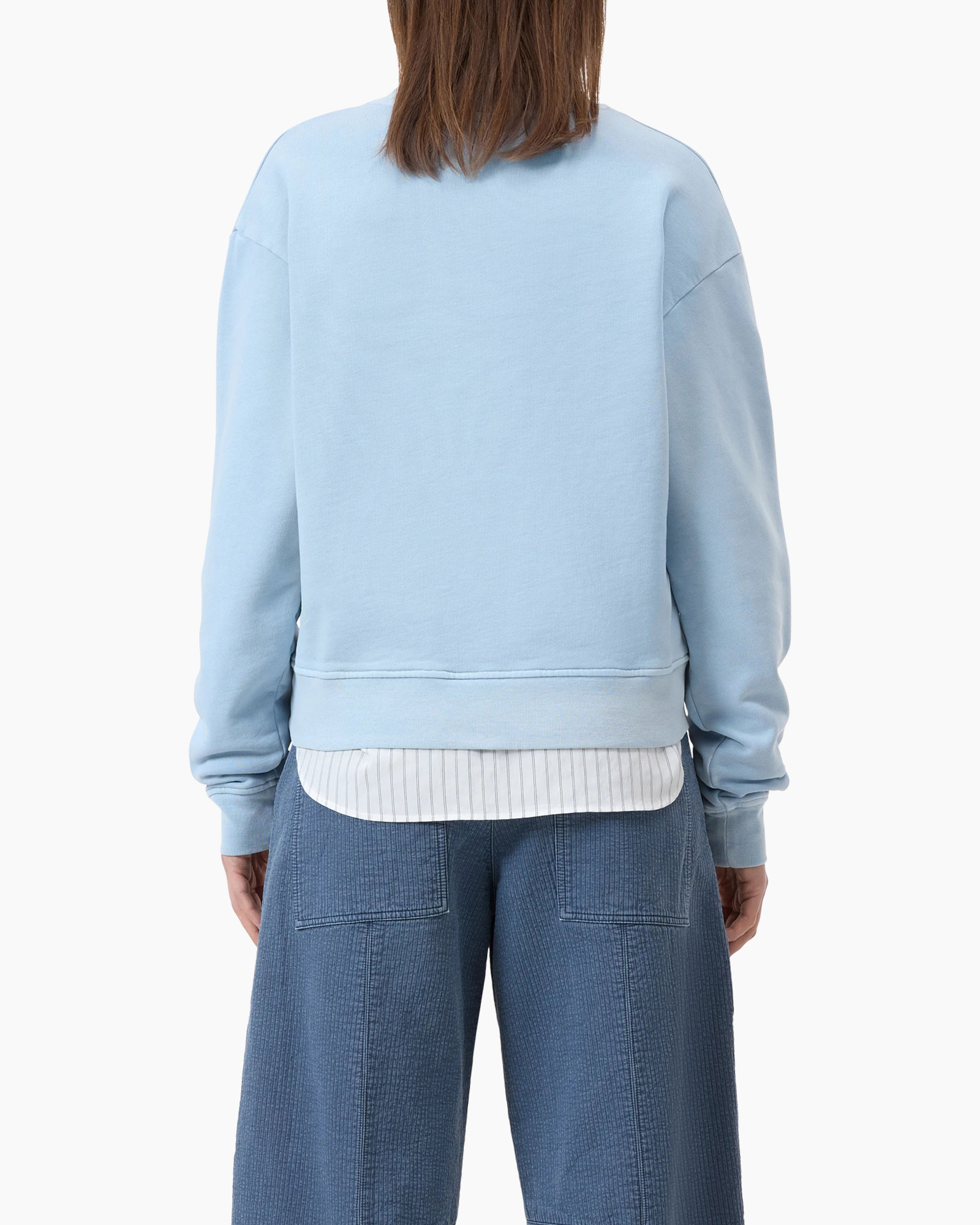 Sweater Printed Licht Blauw