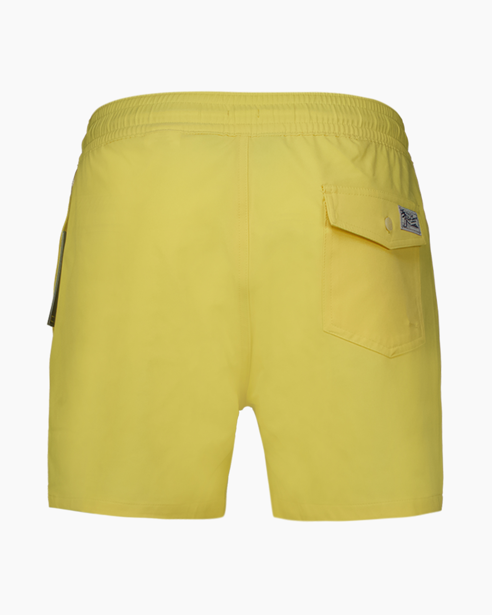 zwemkleding, shorts, touwkoord, eivrij, geel