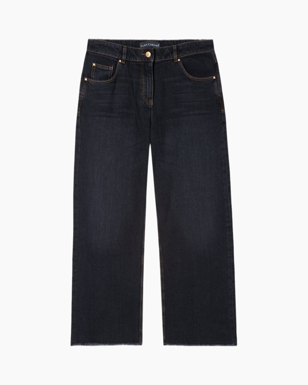 Broek 628816/4178-20 Zwart dessin
