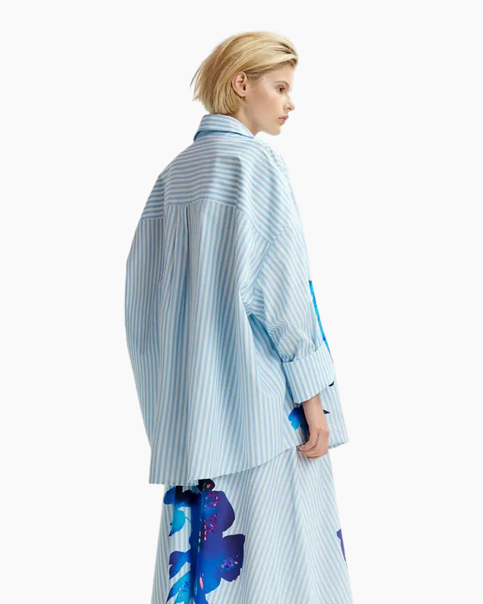 Blouse Hibra Licht Blauw