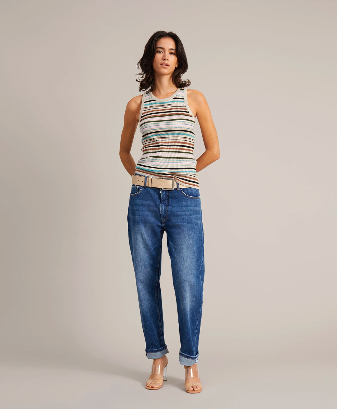 Munthe Top Galexa Off White
