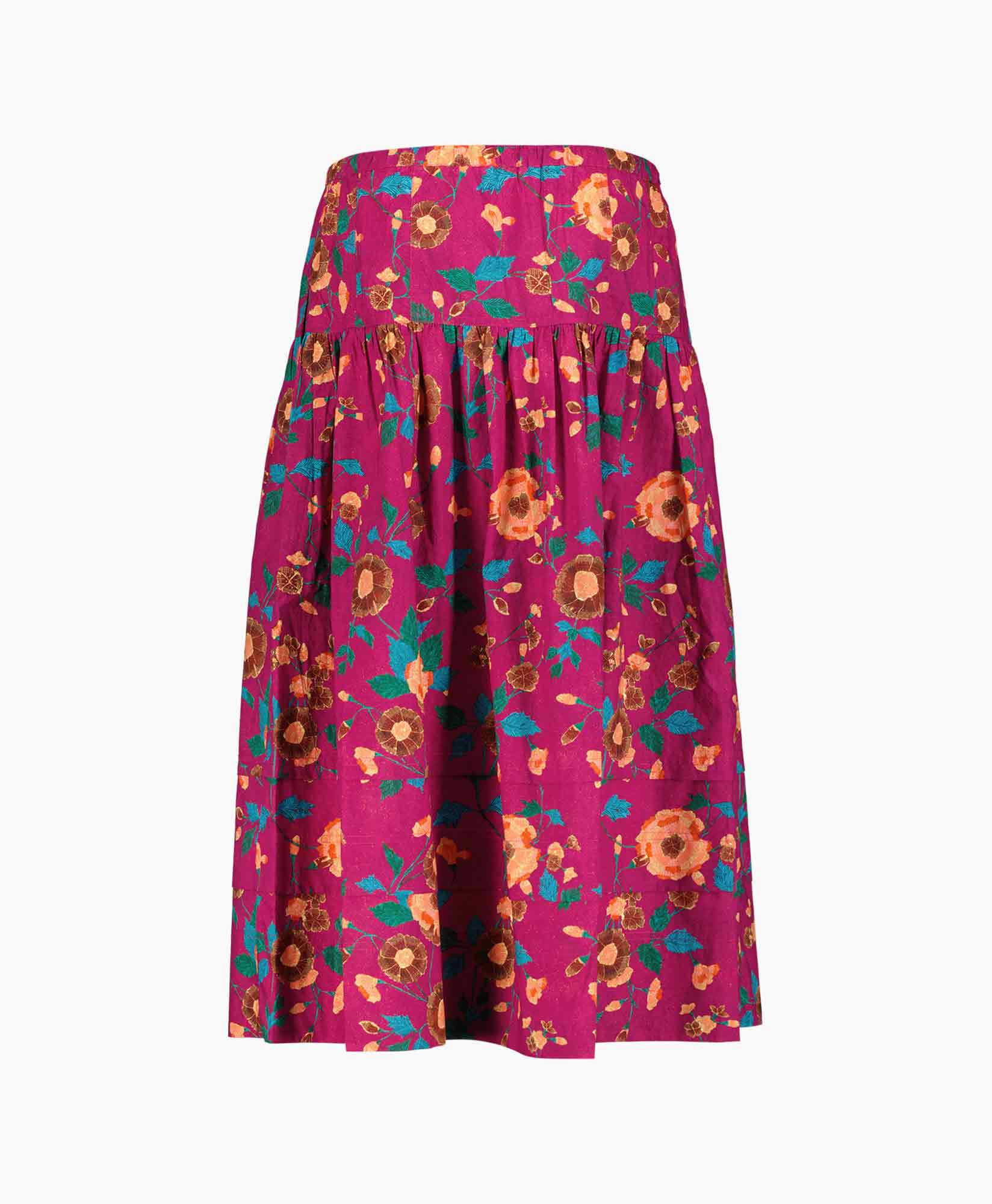 Midi Rok Anthia Roze