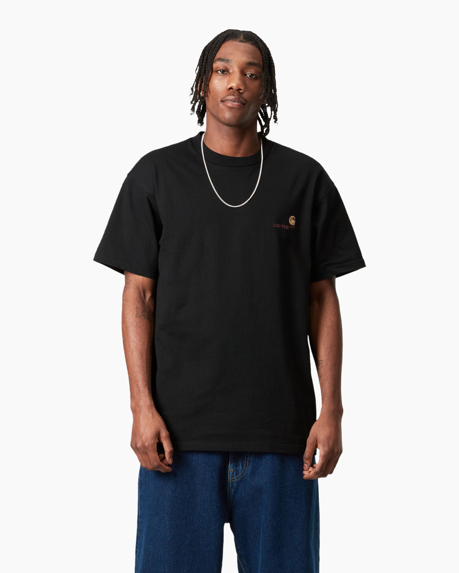 T-shirt Korte Mouw S/s Heart || Hartt Zwart