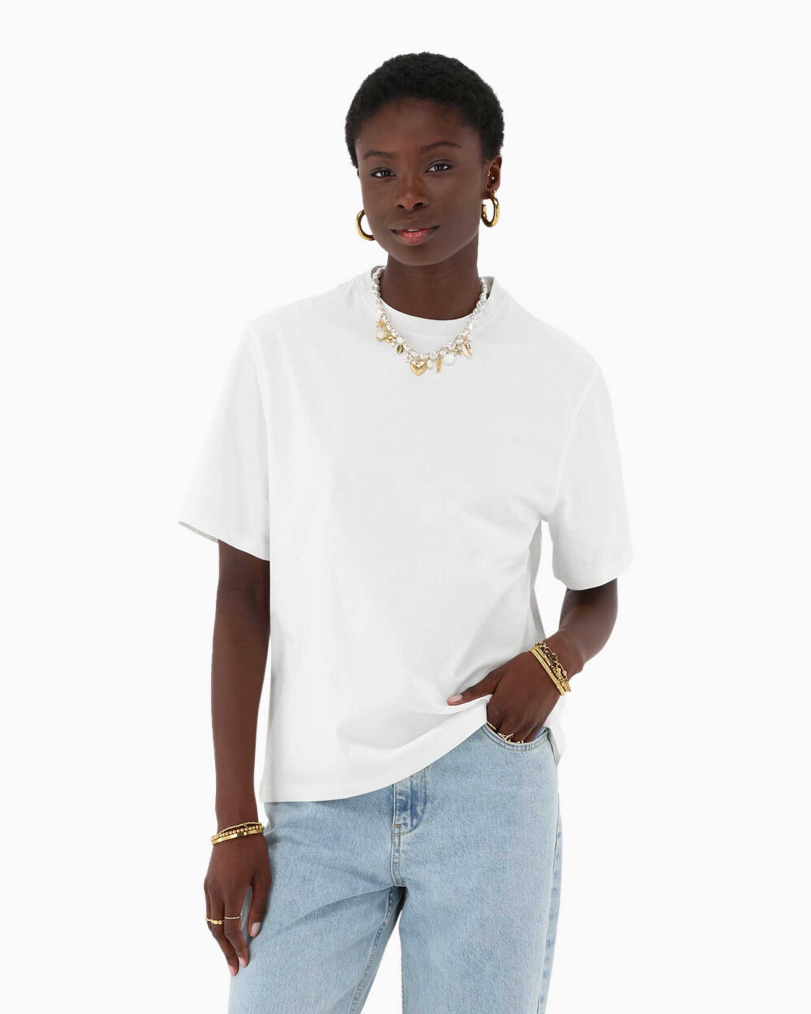 T-shirt Fruit De Mer Tee Wit