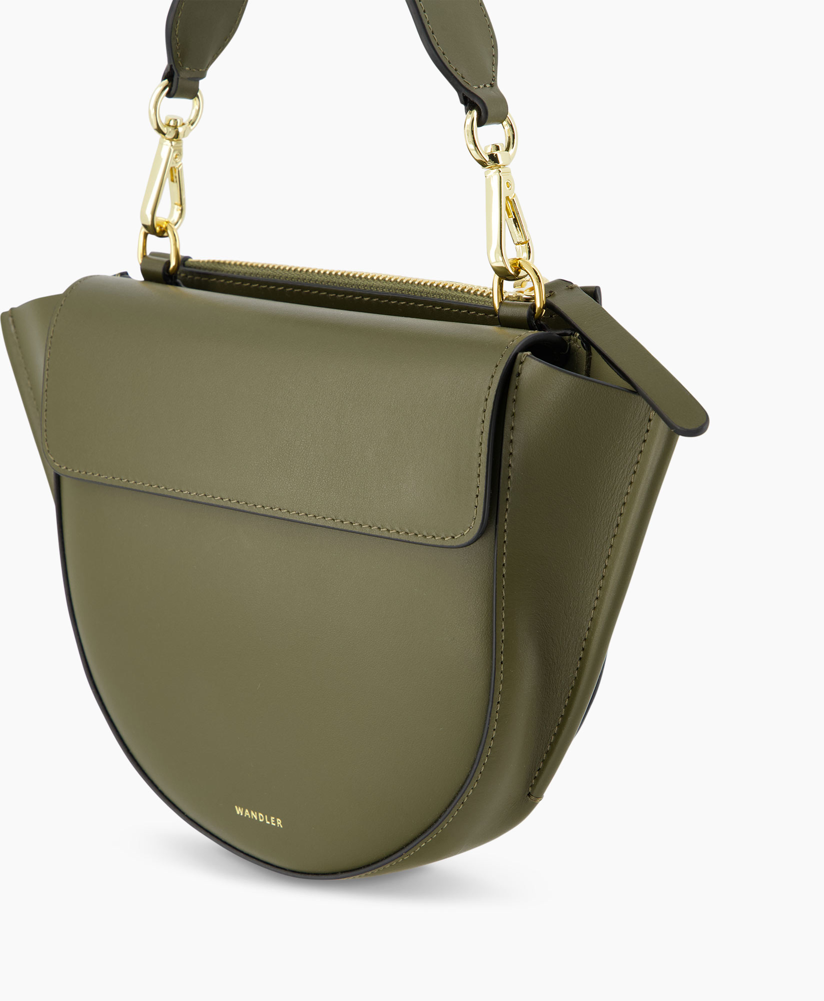 Wandler Crossbody Tas Hortensia Mini Donker Groen