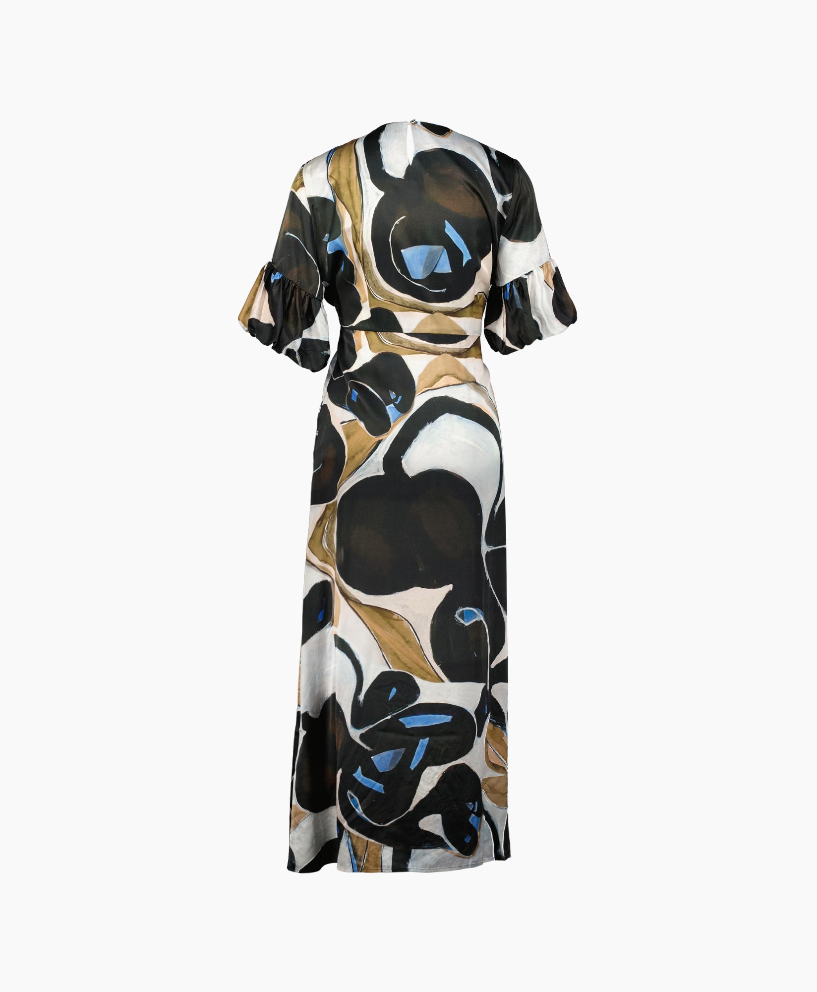 Munthe Maxi Jurk Lustre Blauw
