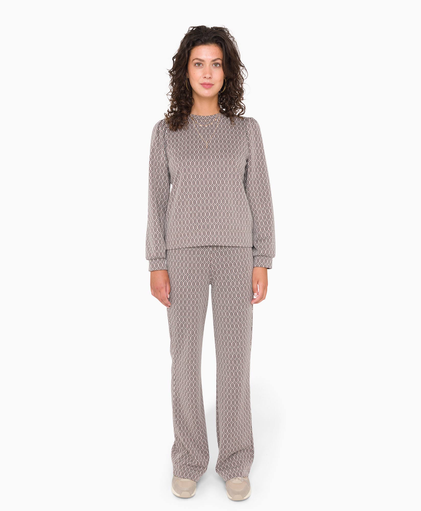 Anna Van Toor Pullover 26a04-03512a Bruin
