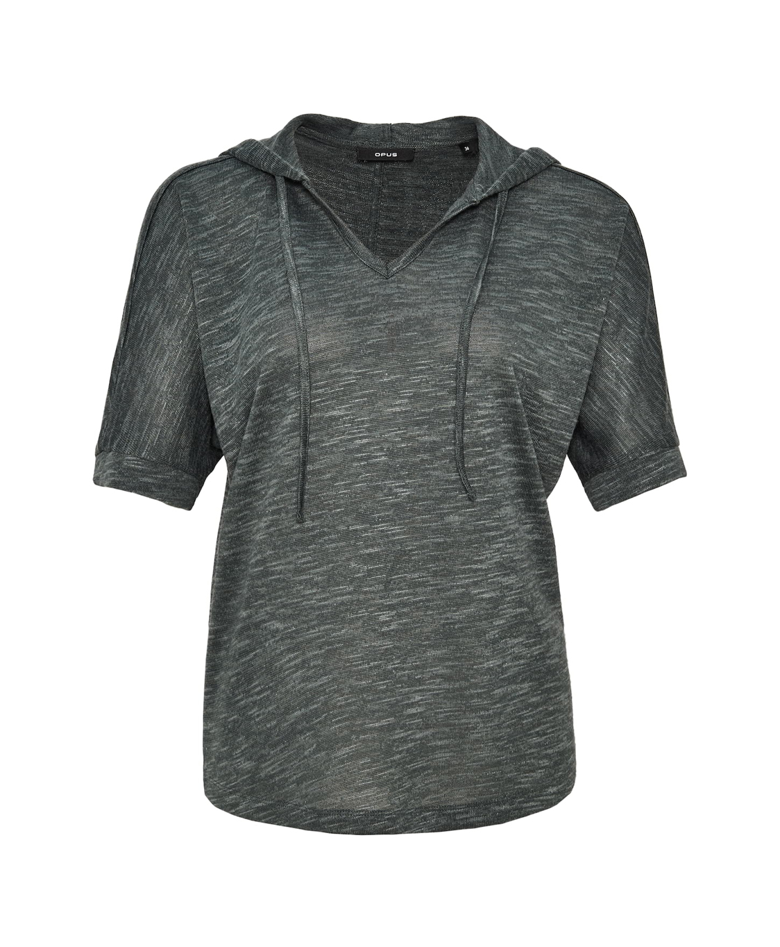 Opus T-shirt Selanaz Groen