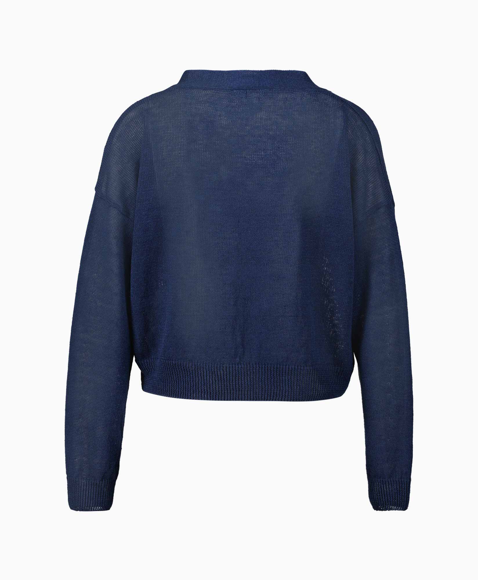 Maxmara Weekend Vest Daniela Donker Blauw