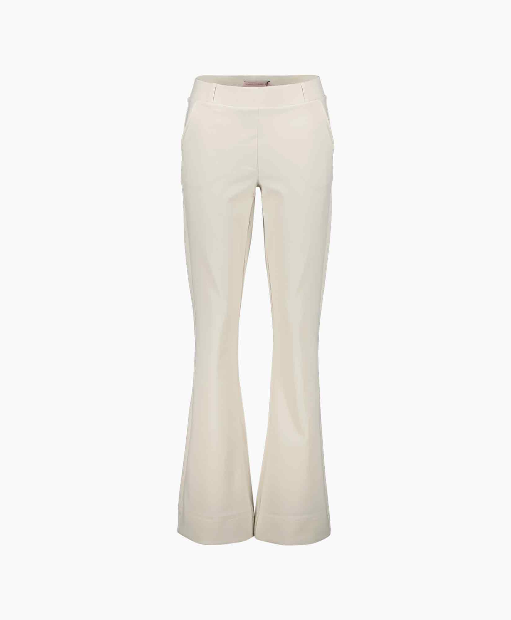 Broek Flair Bonded Off White