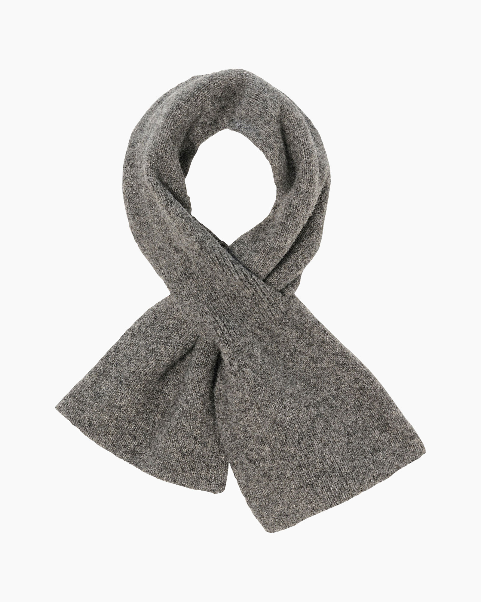 sjaal, gebreid, grijs, breiwerk, winter accessoire