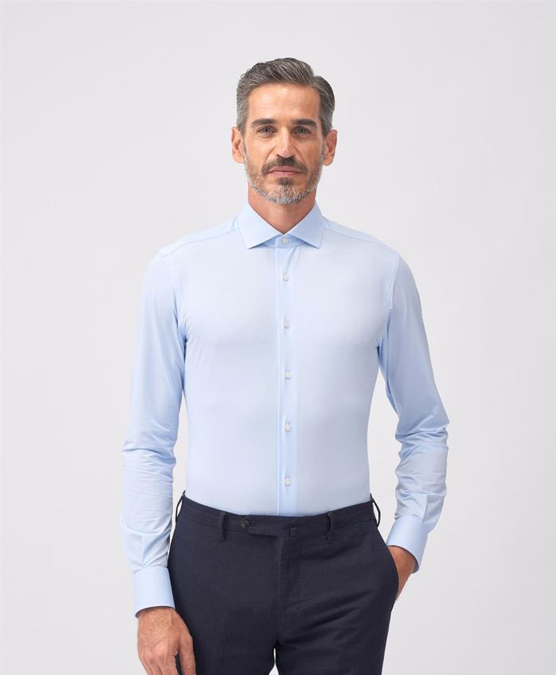 Active Shirt Licht Blauw