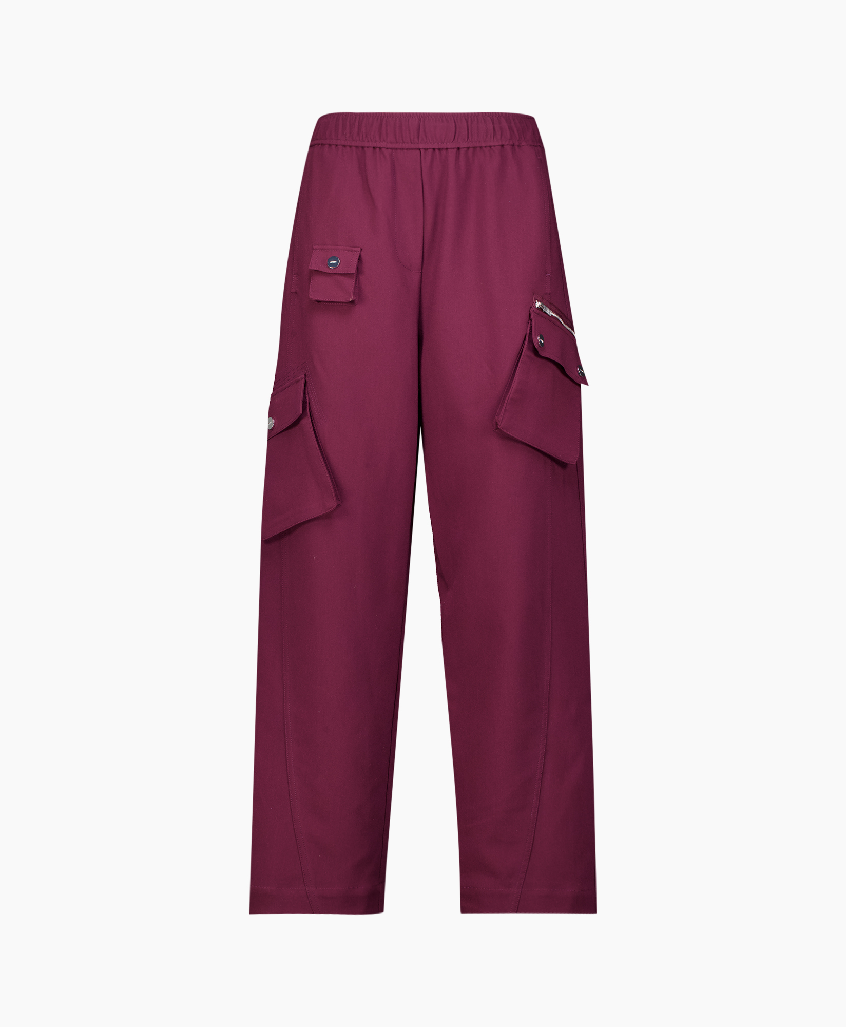 Cargobroek Future Twill Suiting Elasticated Bordeaux
