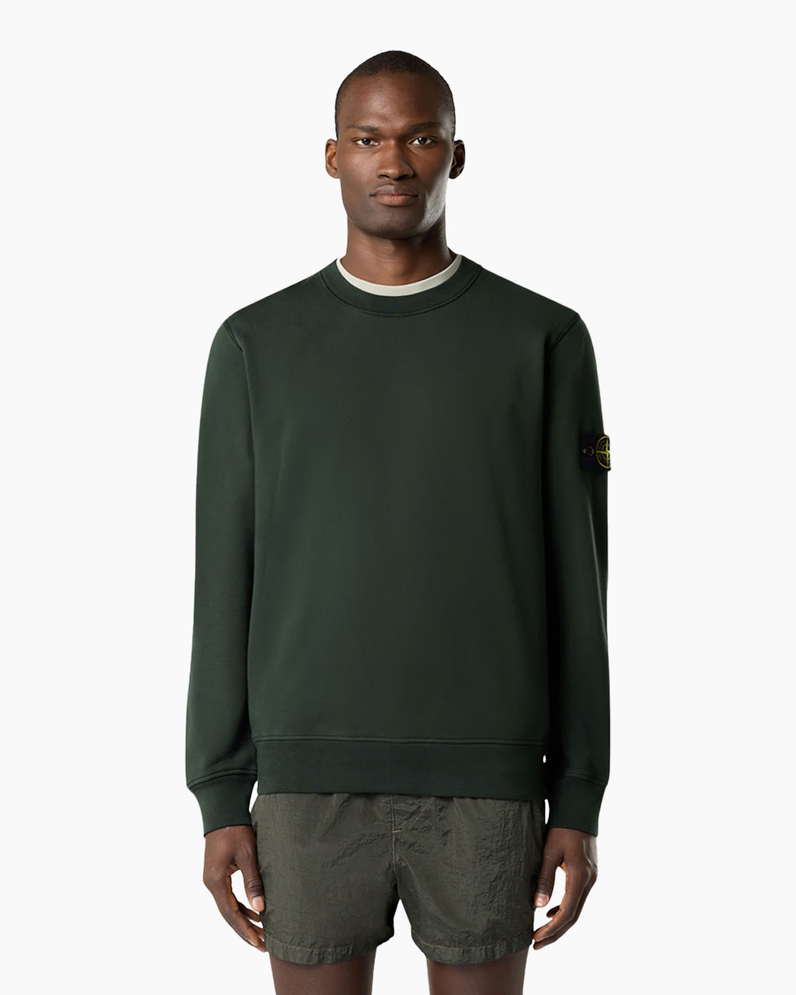 Sweater Organic Cotton Fleece Groen