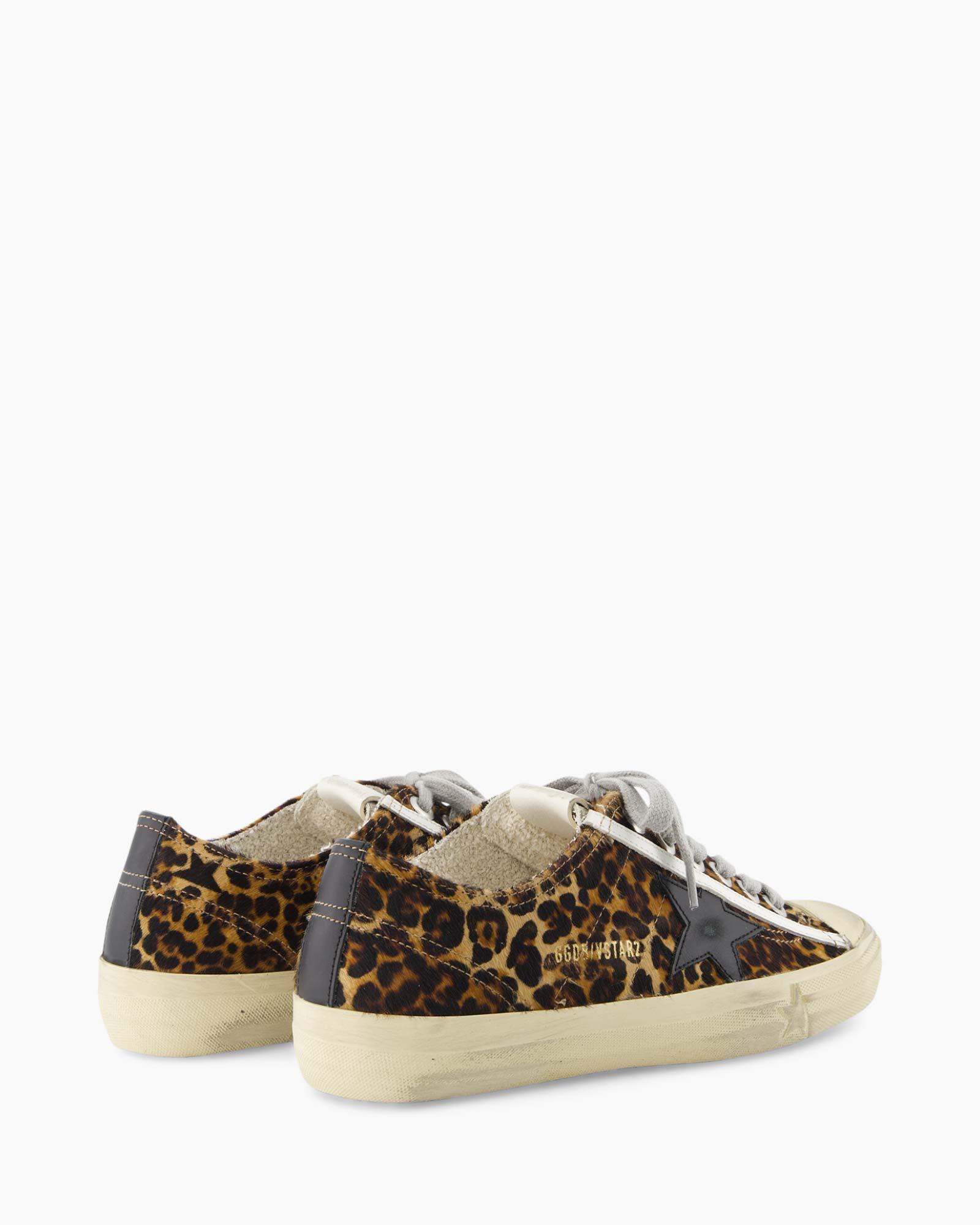 Sneaker V-star Leopard Horsy Leather Star Bruin Sneaker V-star Leopard Horsy Leather Star Bruin