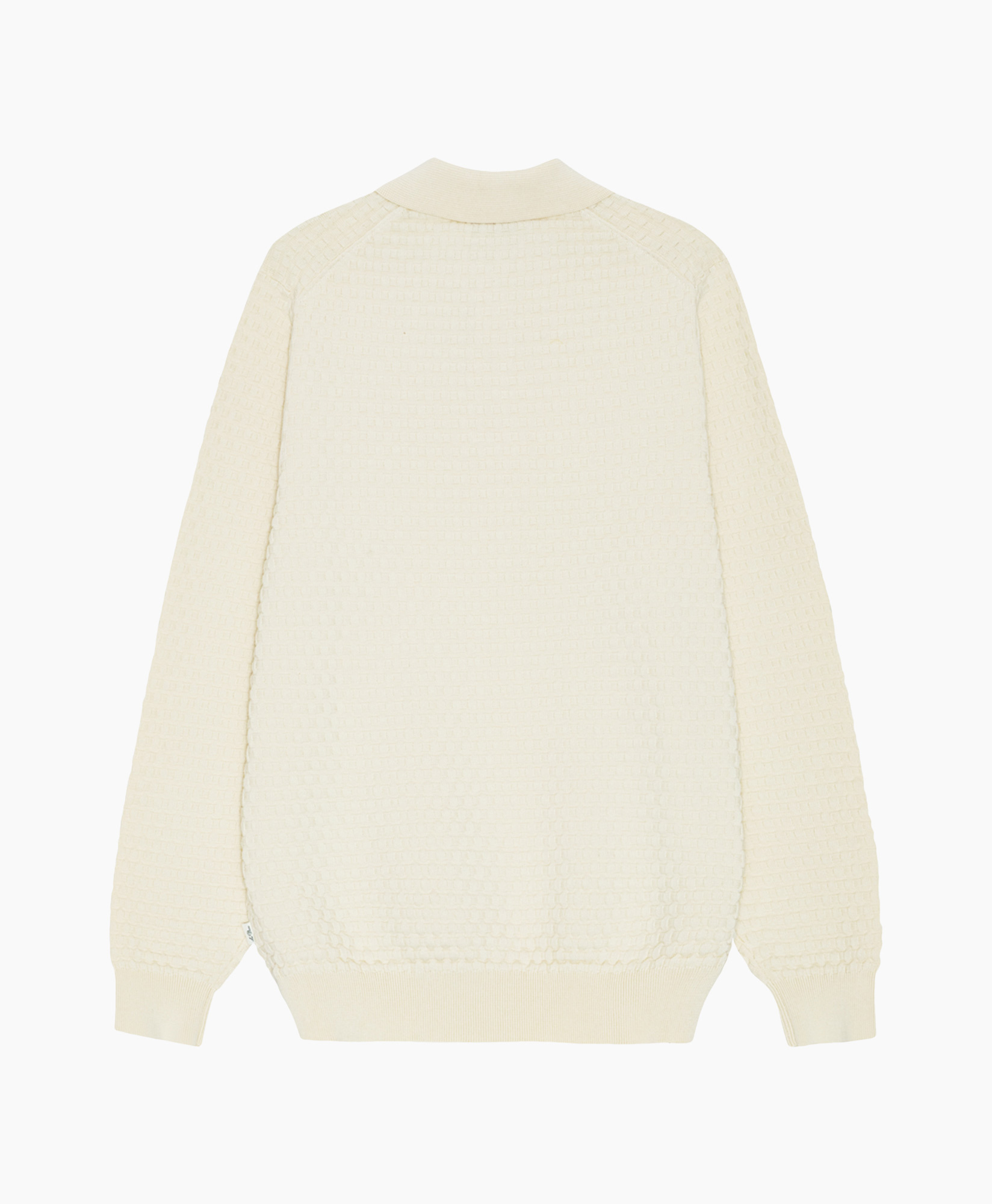 vestsweater?, kraag, kraagtrui, textured, beige