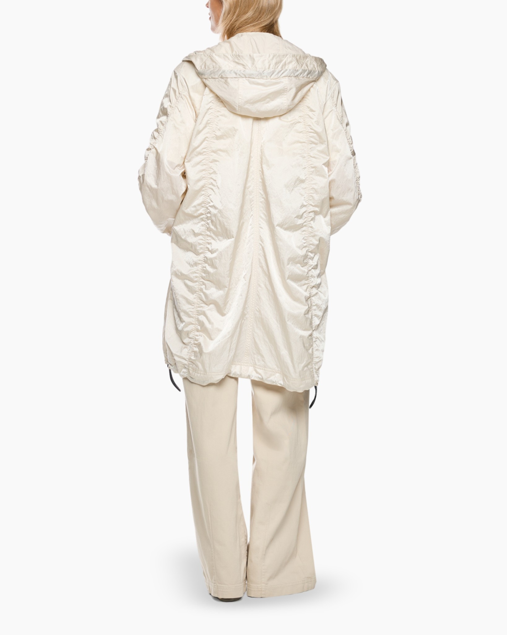 windbreaker, lange jas, puffer, beige jas, capuchon
