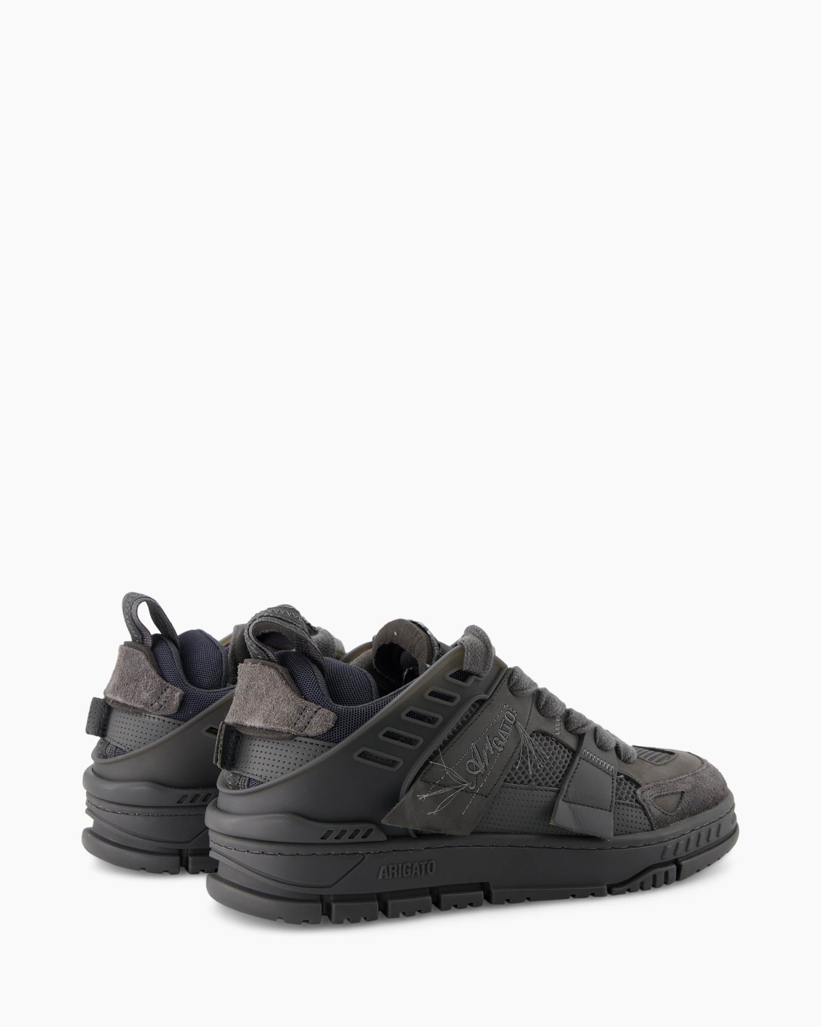 Sneaker Area Patchwork Donker Grijs