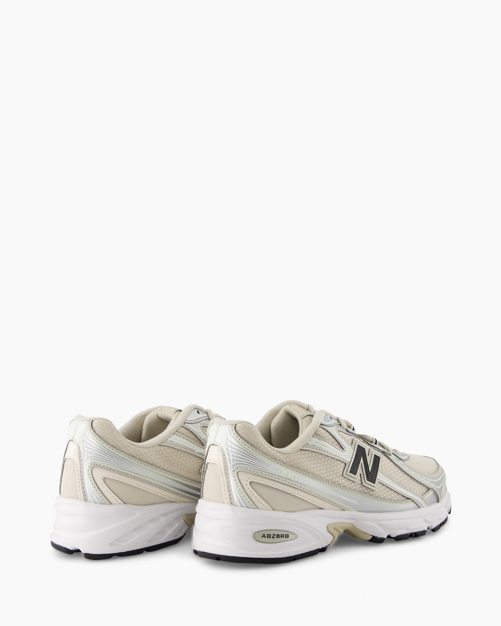 sneakers, schoenen, beige, mesh, drie-kleur