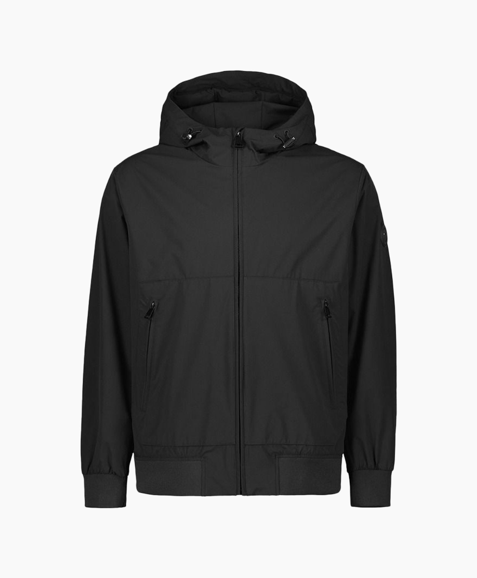 Jack Hooded Four-fay Stretch Zwart