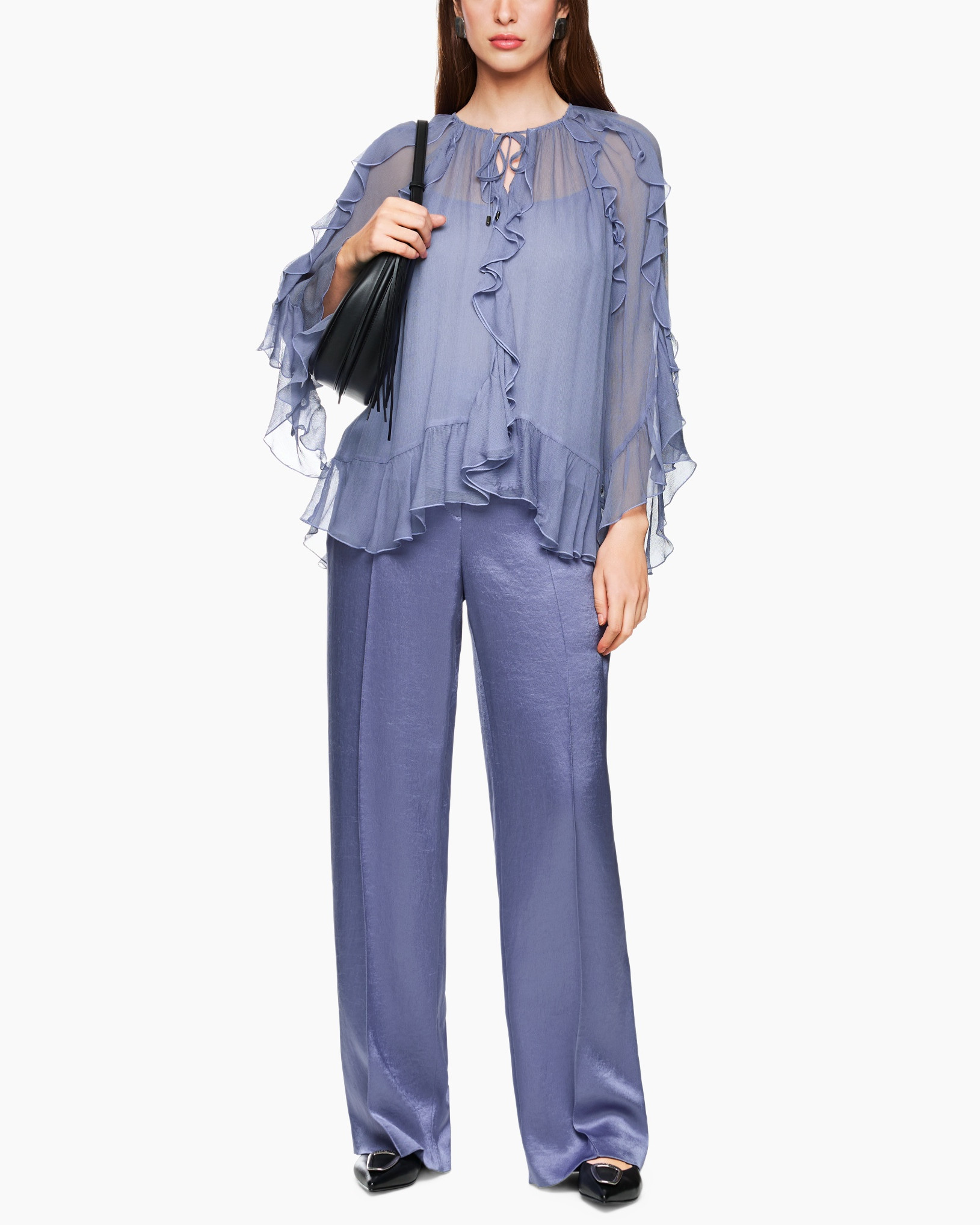 Blouse Zc 51.07 W18 Paars