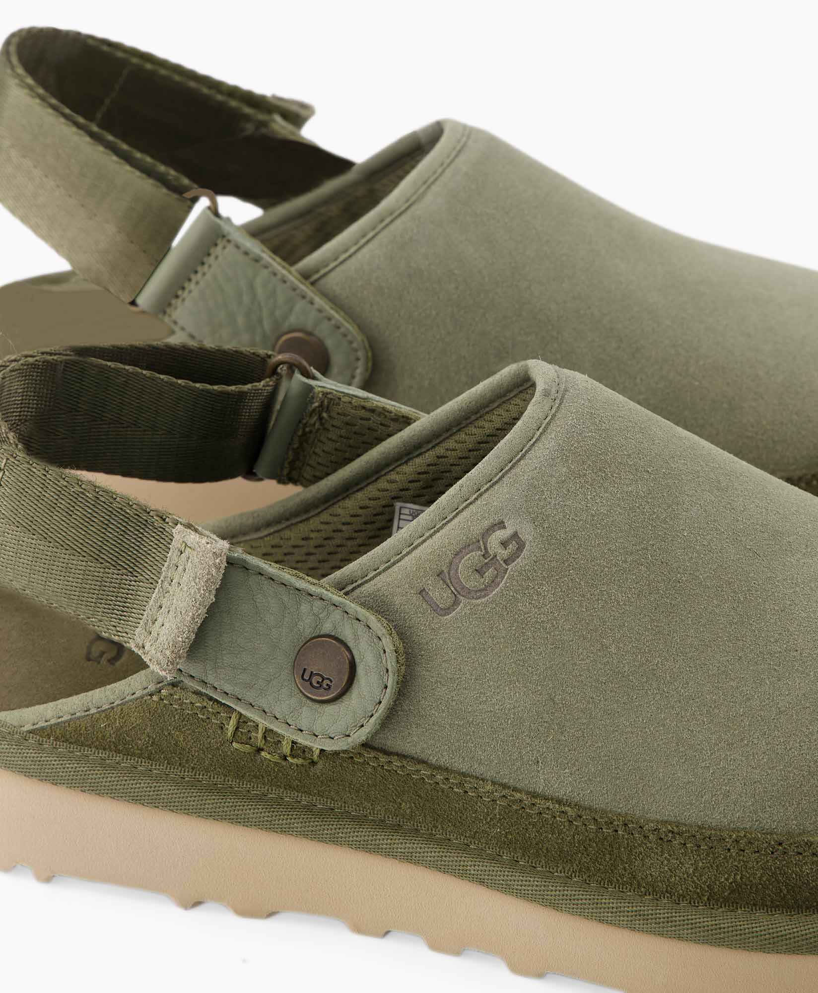 Gesploafer M Goldencoast Clog Groen Gesploafer M Goldencoast Clog Groen